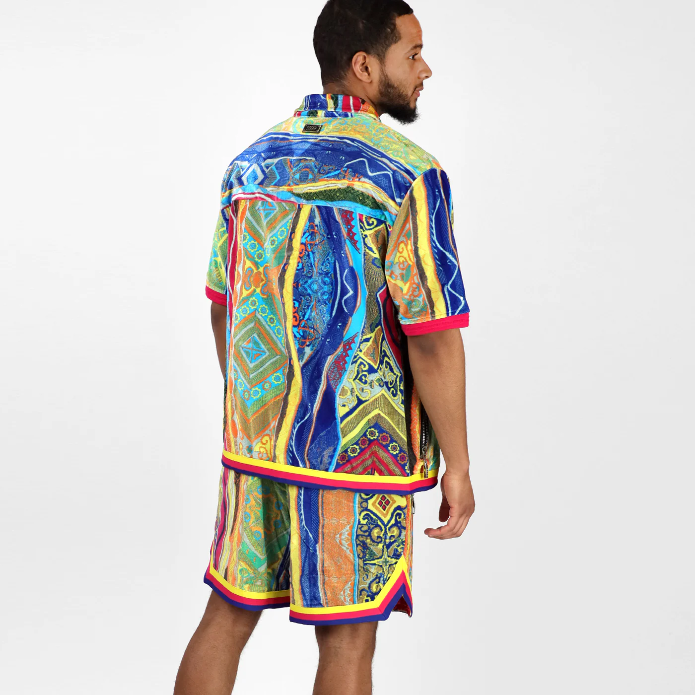 COOGI Bali - Printed Velvet Short - Image 3