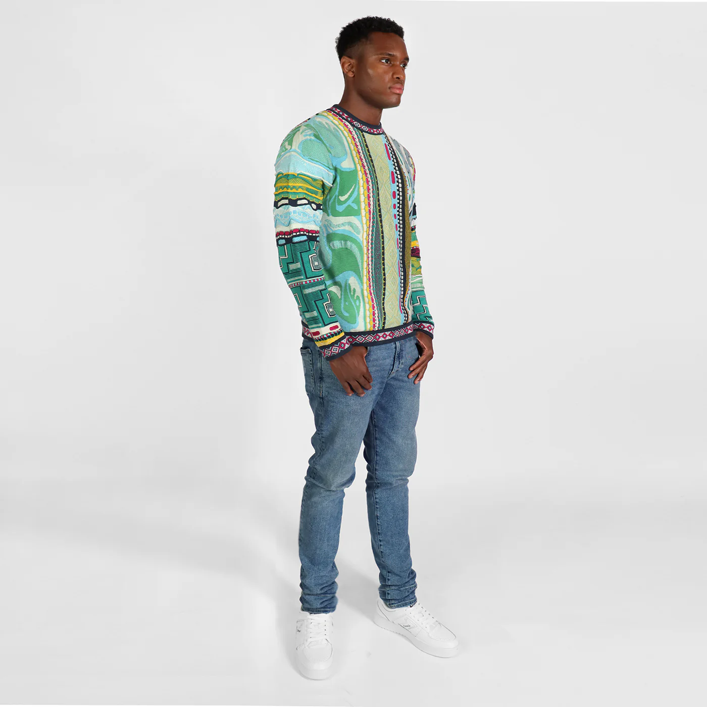 The Debut of the COOGI Art Collection - Droplet Crewneck - Image 3
