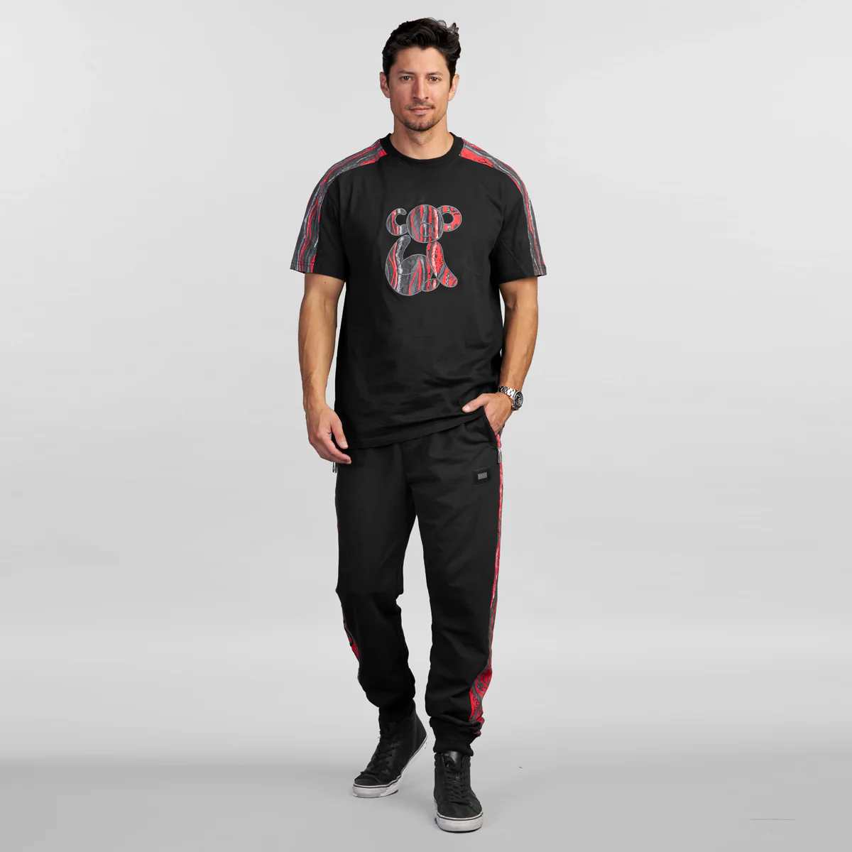 COOGI Koala Tee- Red-Black - Image 3