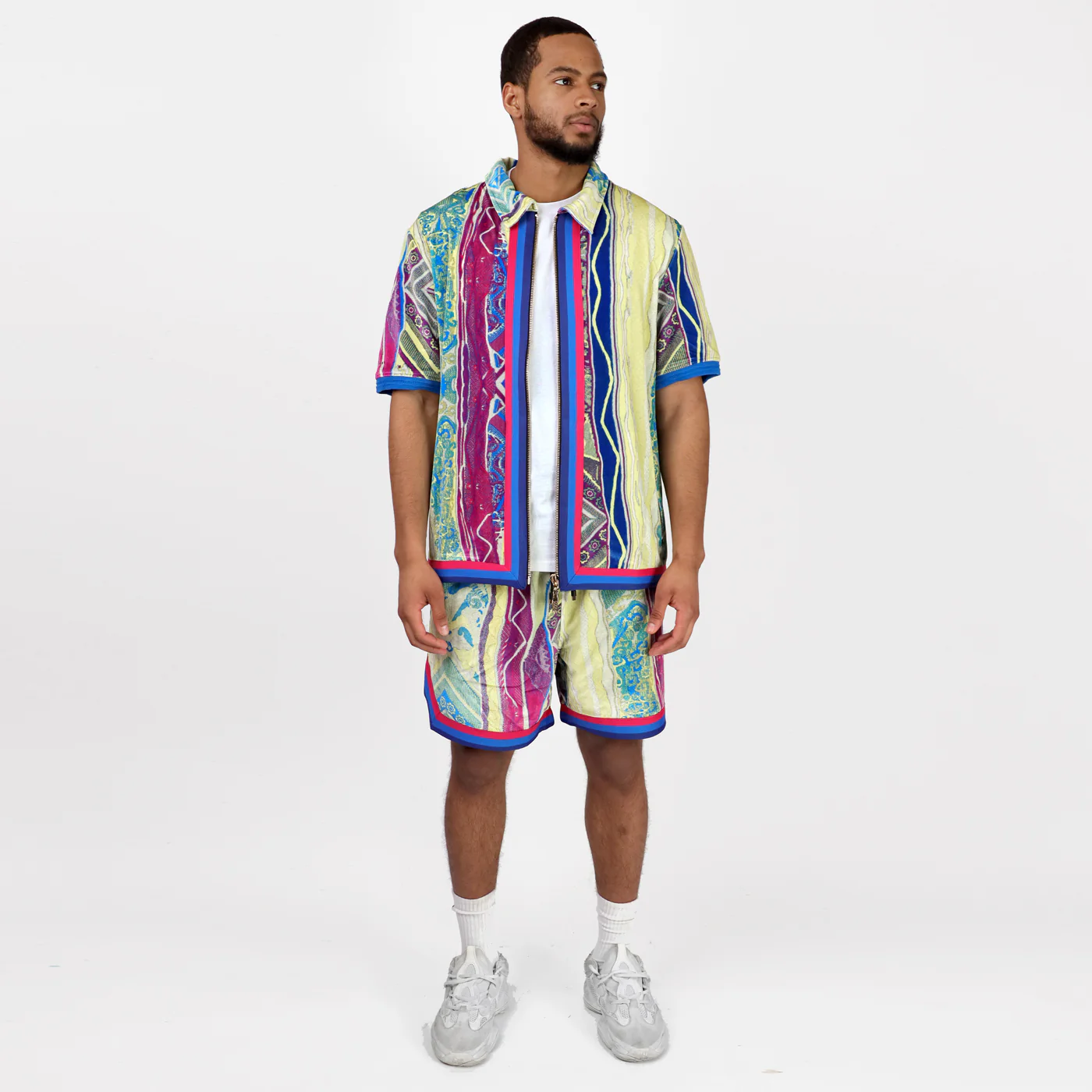COOGI Lamu - Printed Velvet Short - Image 3