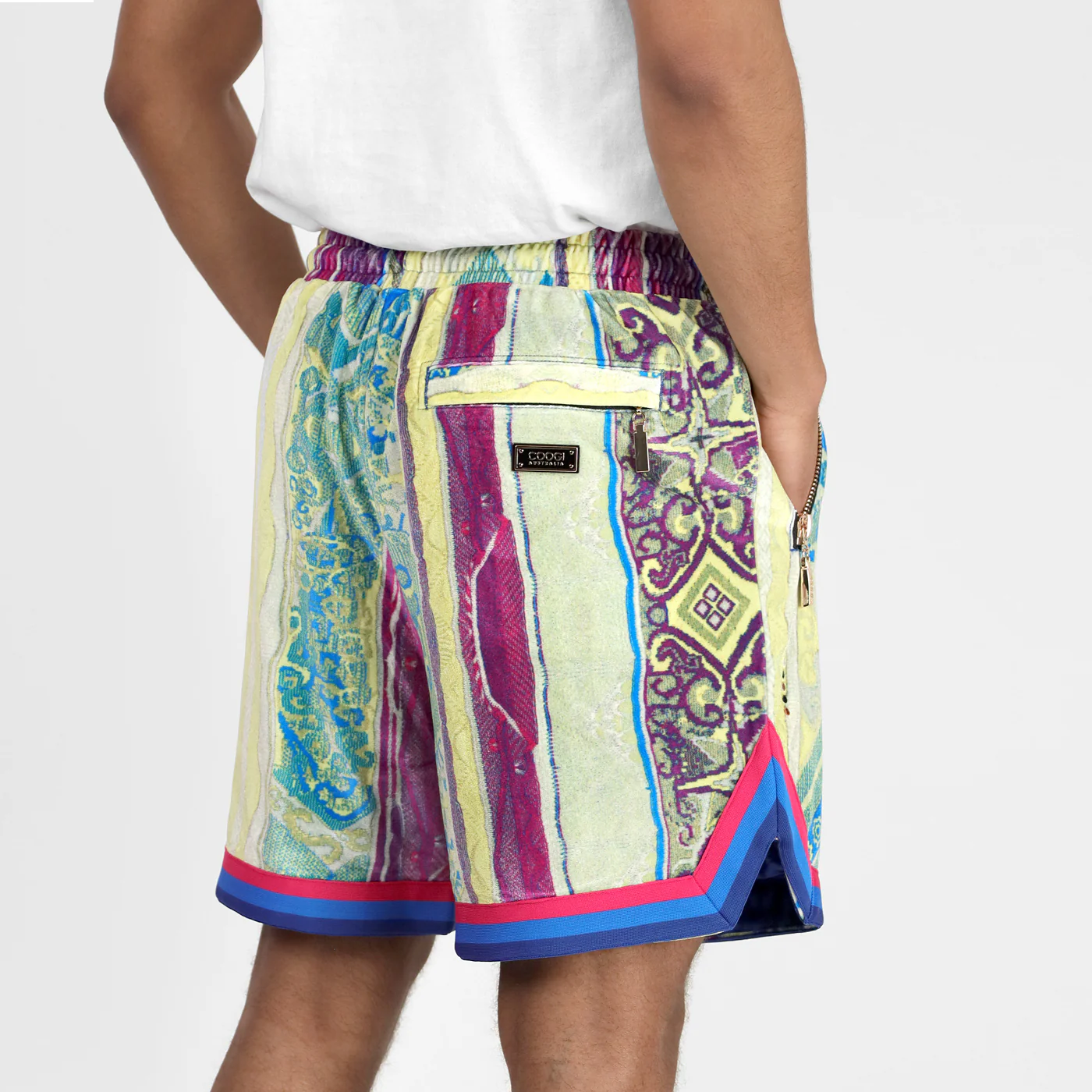 COOGI Lamu - Printed Velvet Short - Image 4