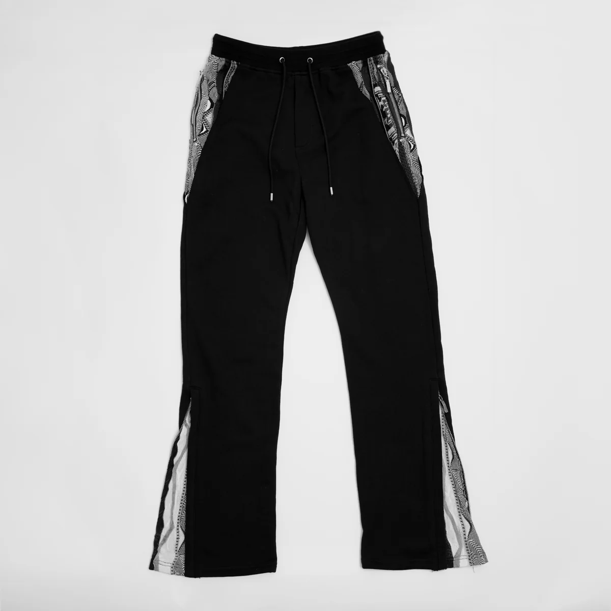 COOGI Sweater Pieced Fleece Jogger - Black - Image 2