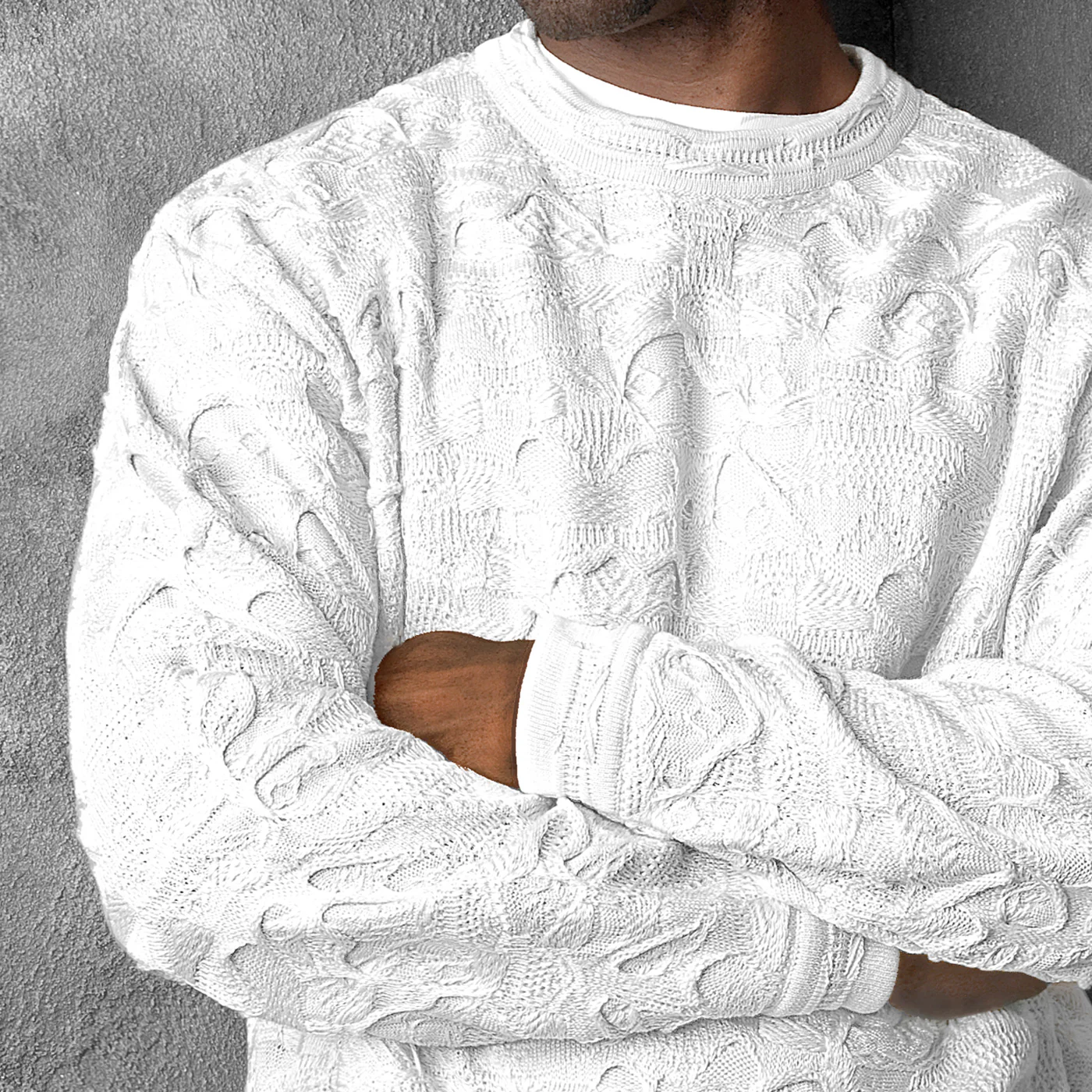 COOGI WhiteOut Crewneck Sweater, Special Edition - Image 3