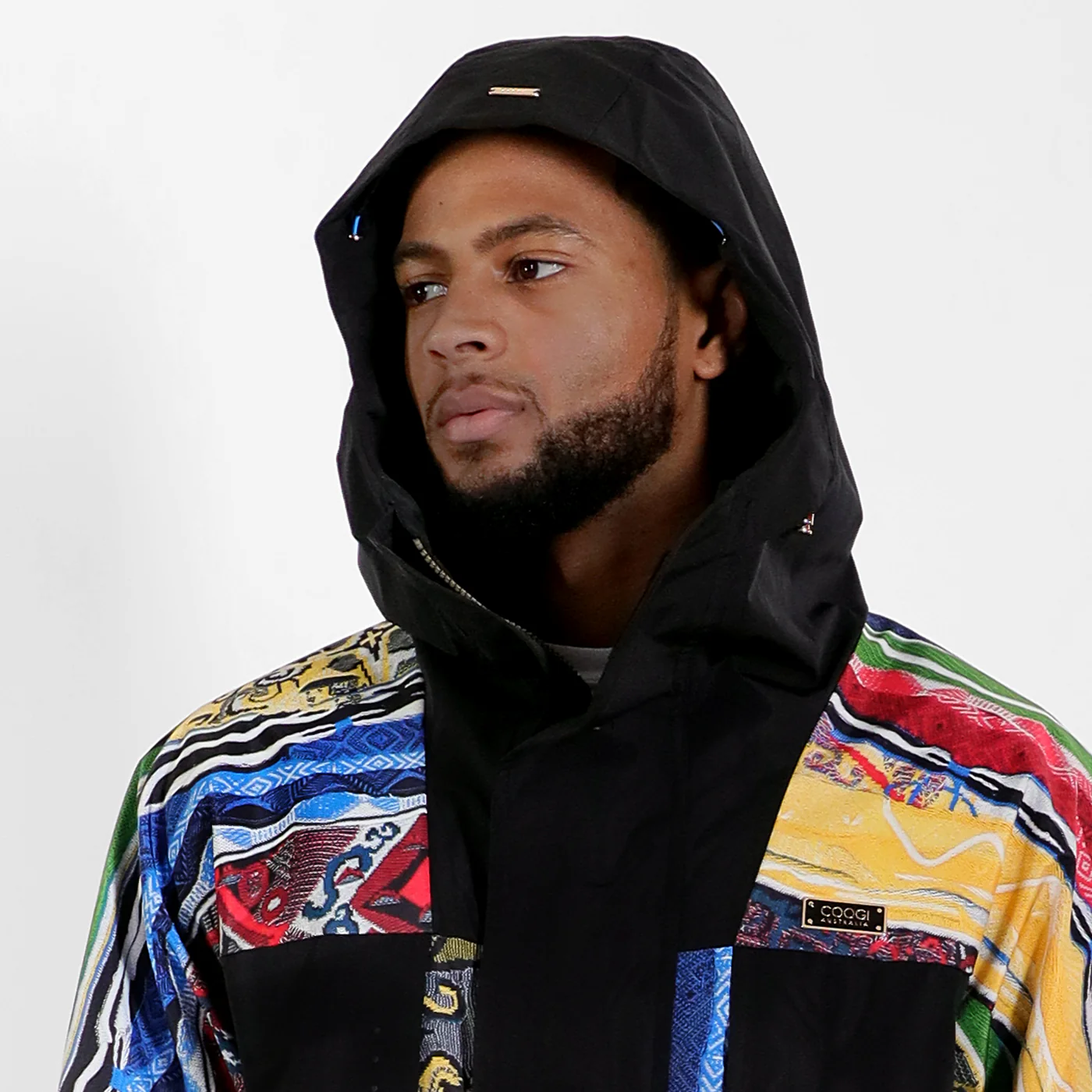 New - COOGI Acadia Print Hooded Jacket - Image 5