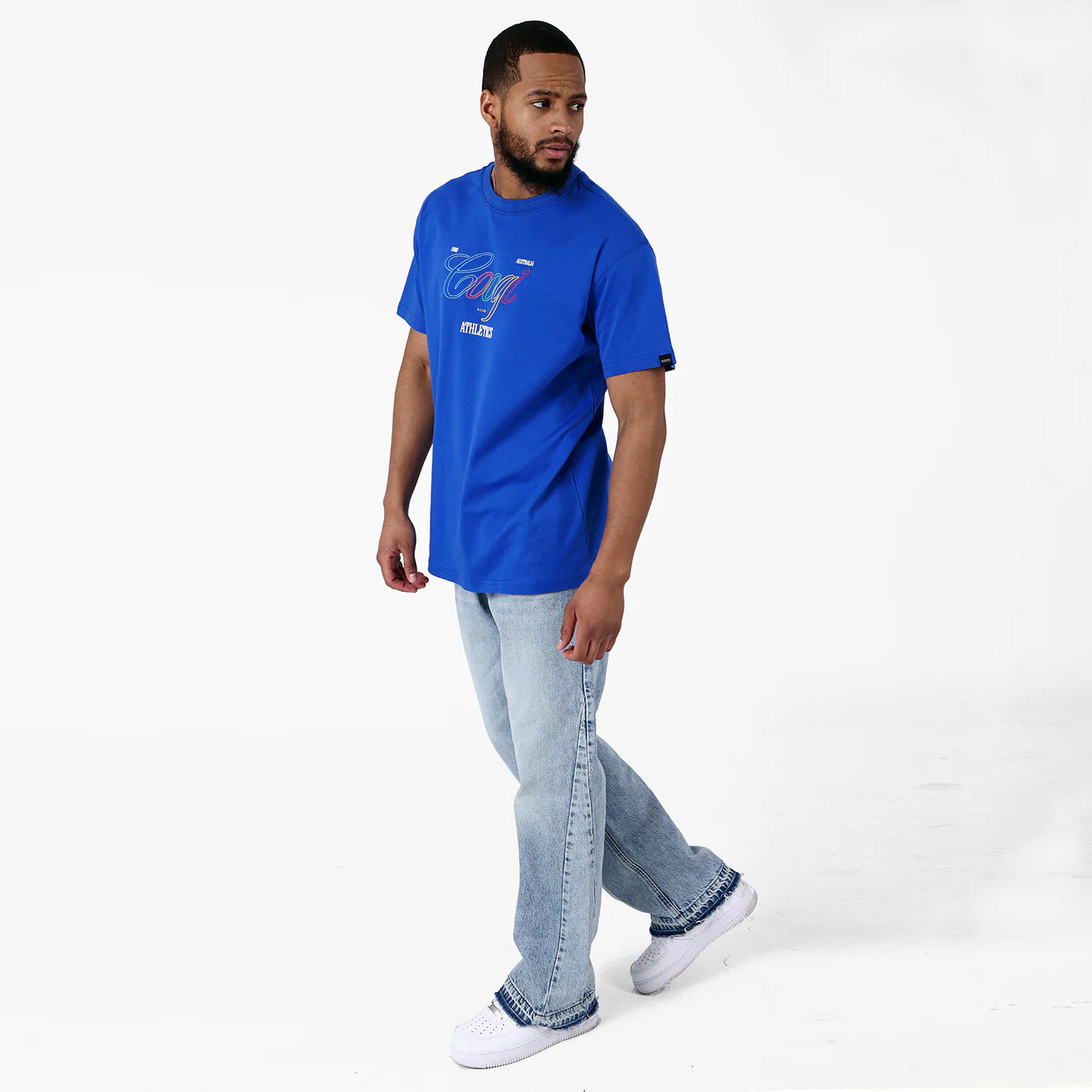 New - COOGI Athletic Tee - Royal Blue - Image 5