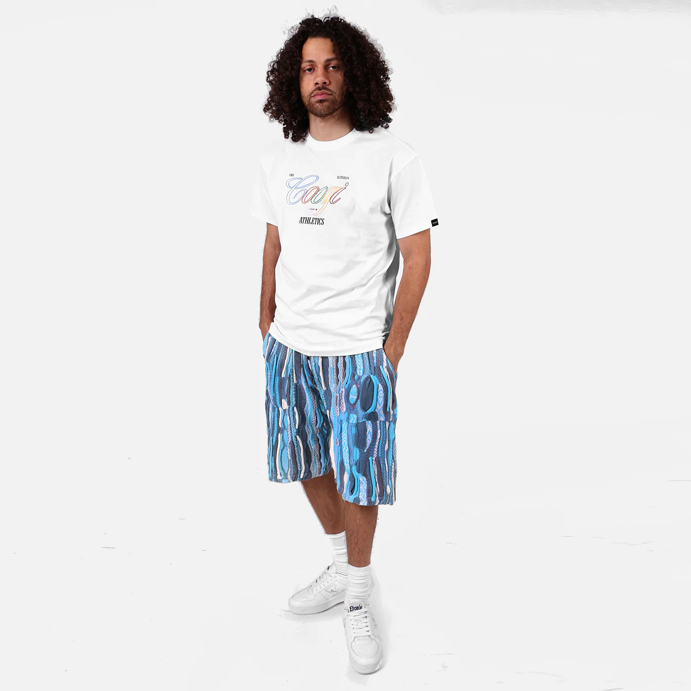 New - COOGI Athletic Tee - White - Image 6