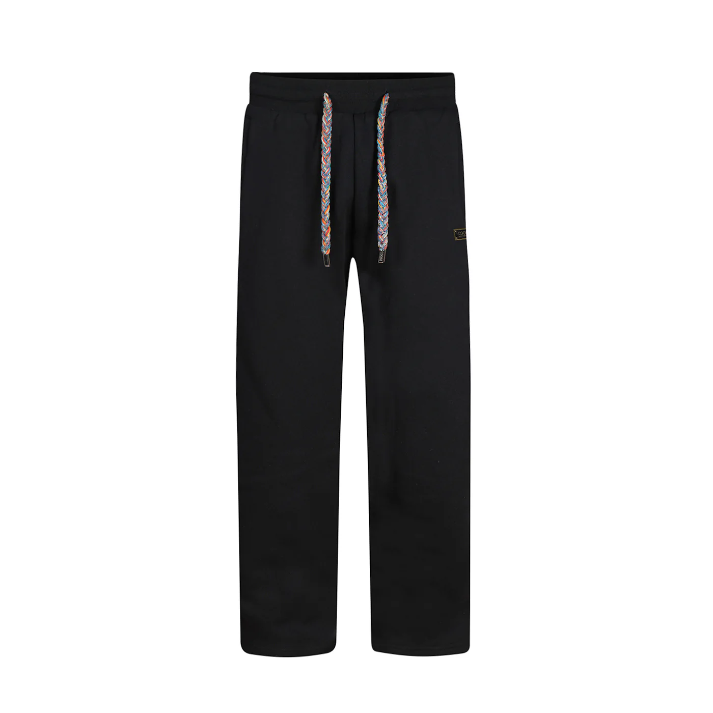New - COOGI  - Block Logo and Statement-Sweat Pant - Oversized - Black: COOGI Crown Reserve HeavyLuxe Fleece
