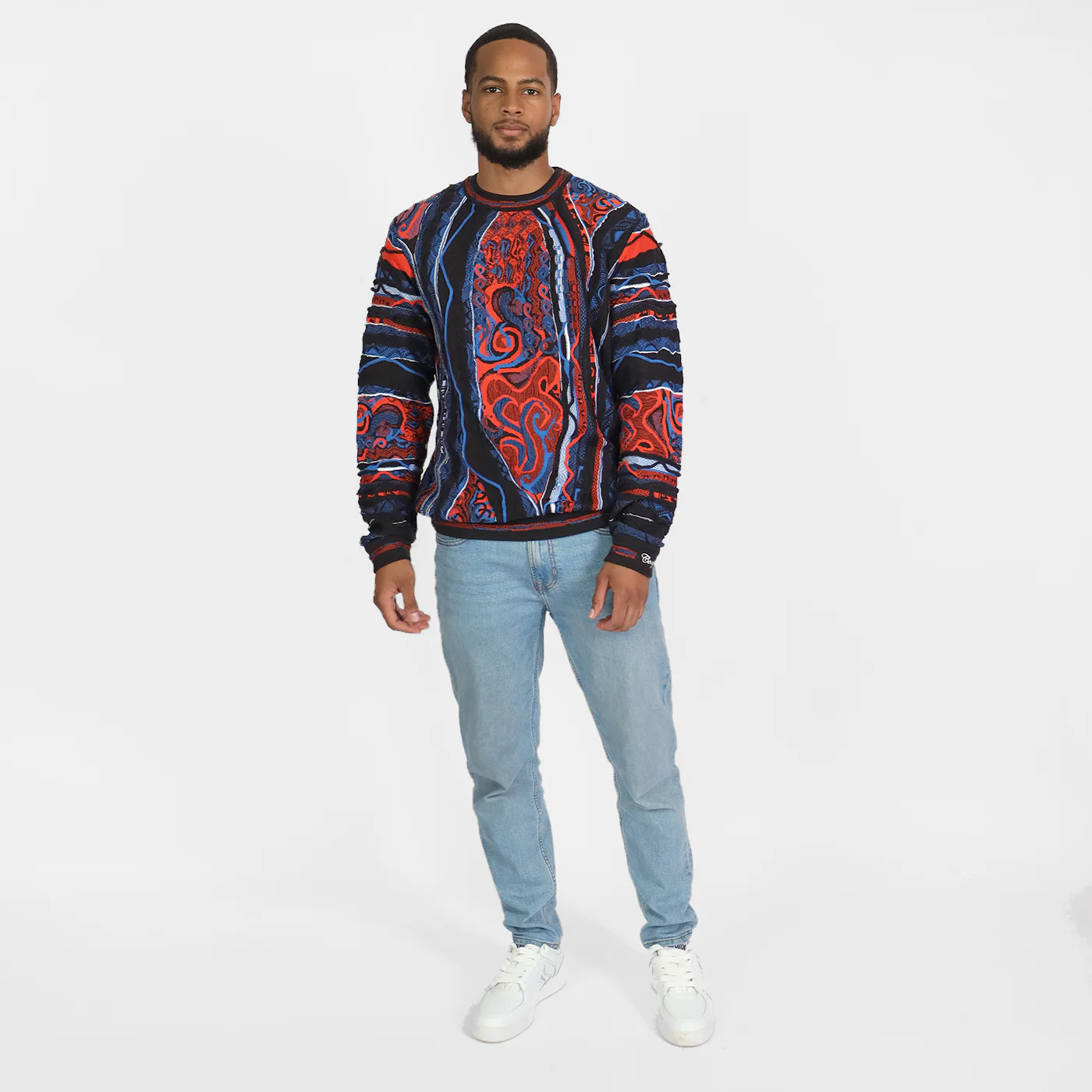New - COOGI Classic Crew in Orange and Black - Image 3