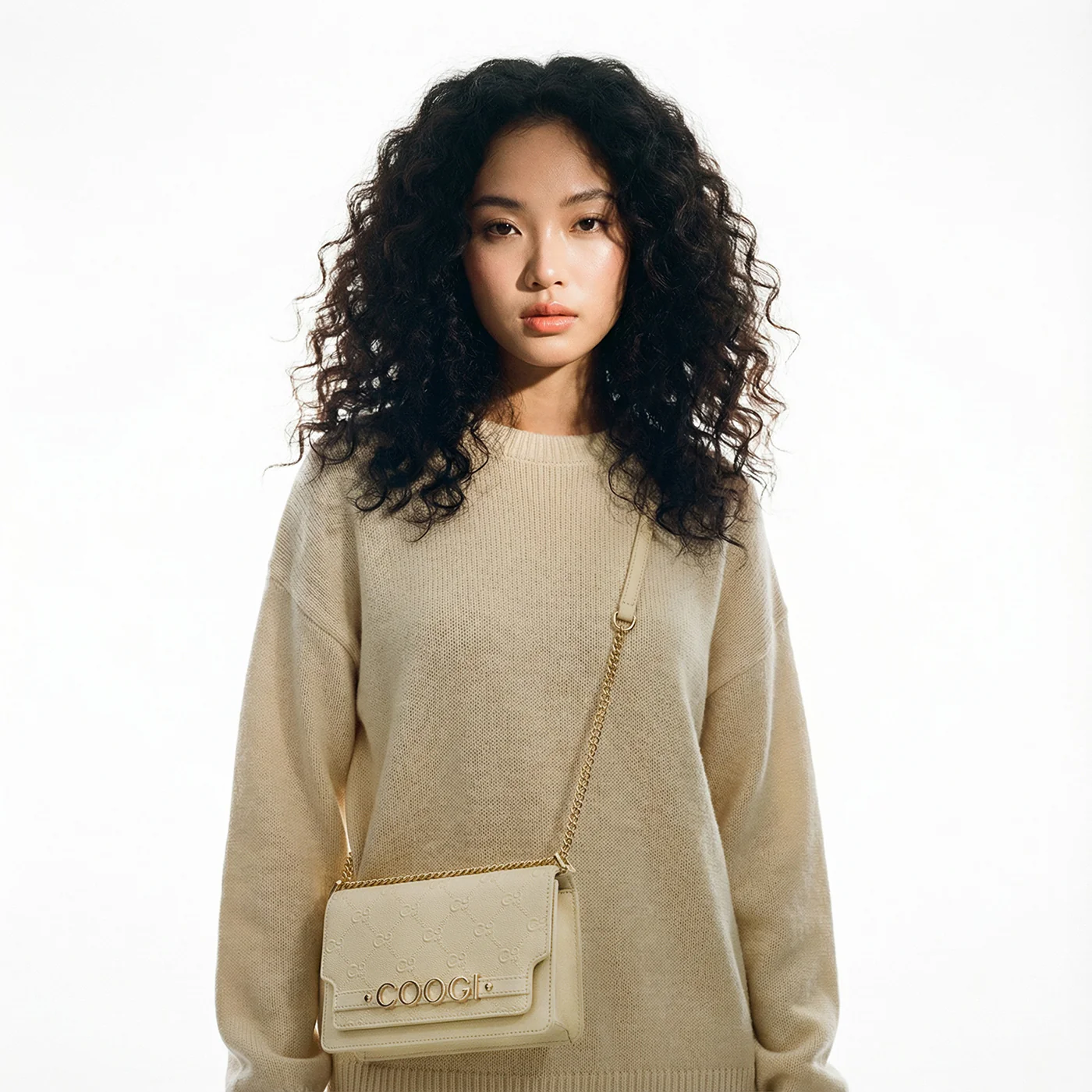 New - COOGI Capitola CrossBody Bag - Cream - Image 3