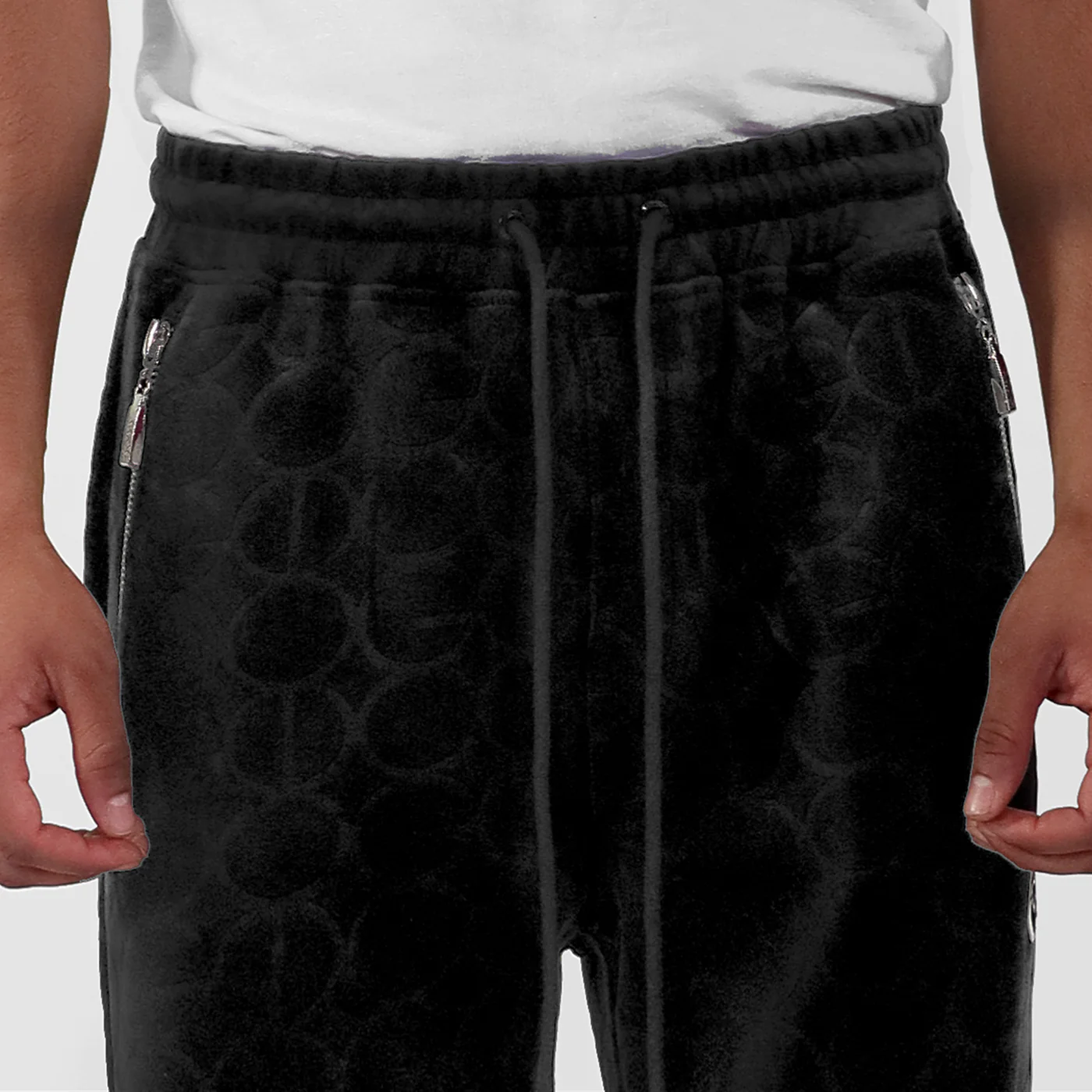 New - COOGI Embossed Velour Pants - Image 2