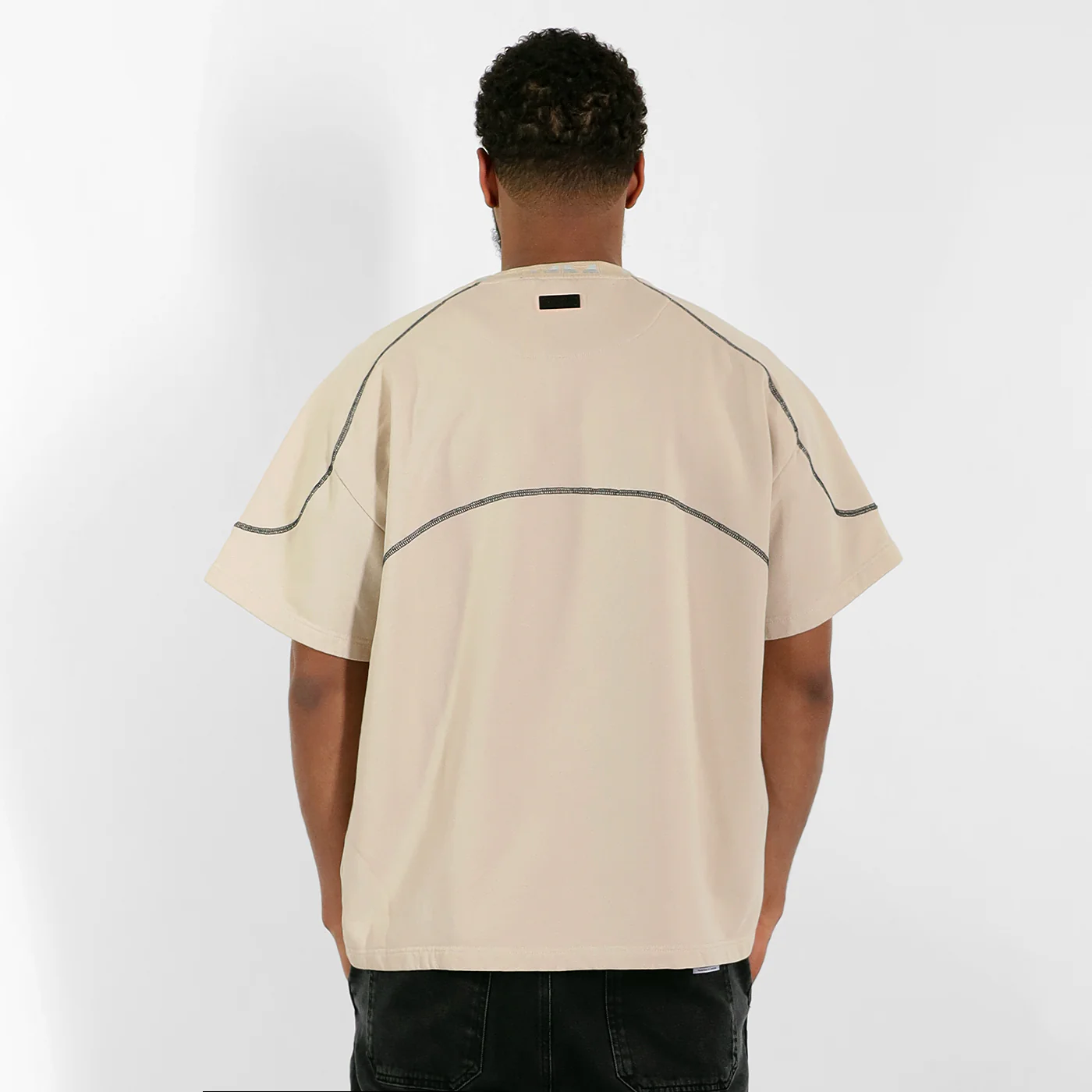 New - COOGI French Terry Tee - Khaki - Image 3