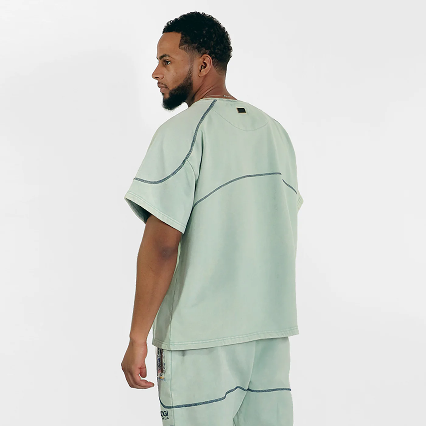 New - COOGI French Terry Tee - Mint - Image 3