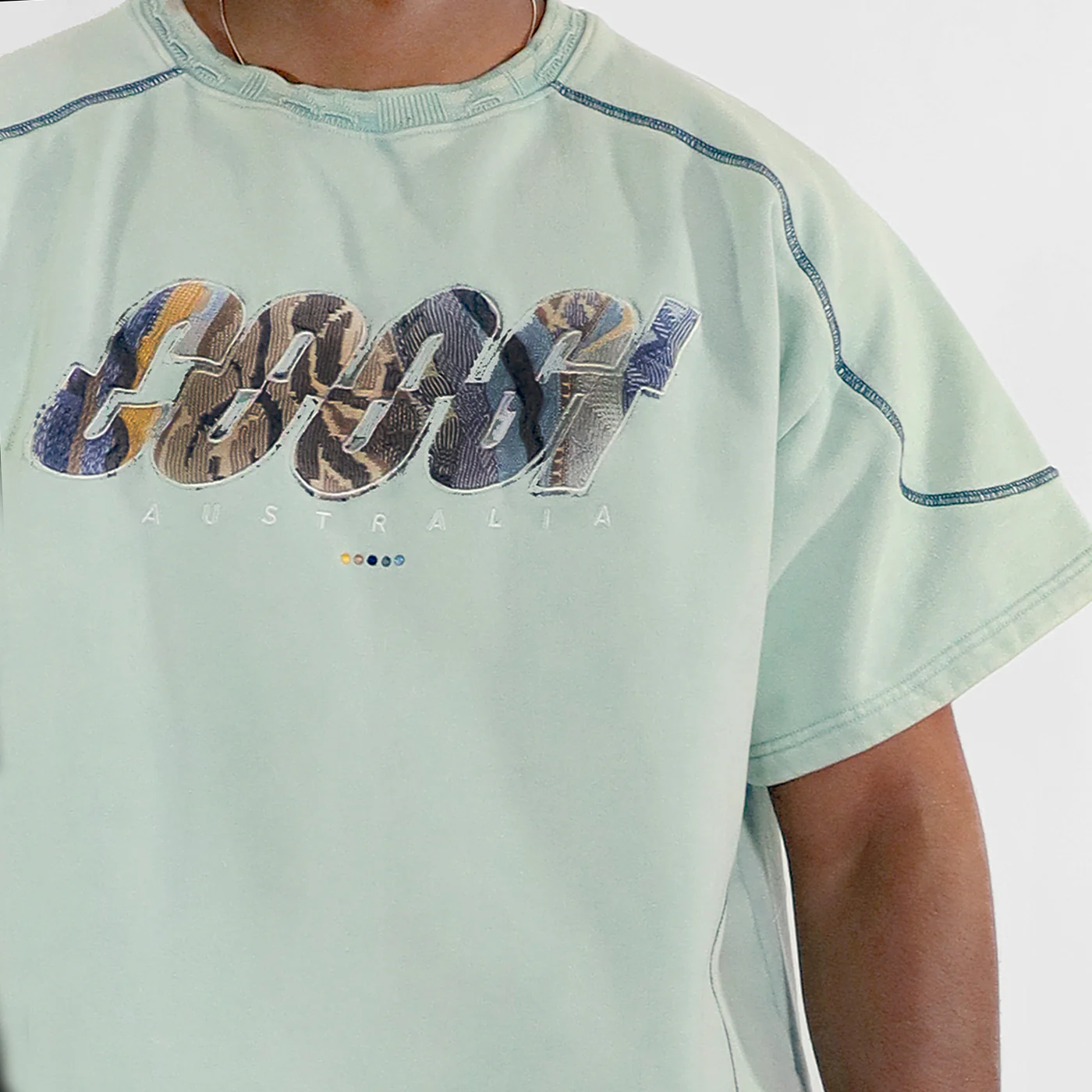 New - COOGI French Terry Tee - Mint - Image 4