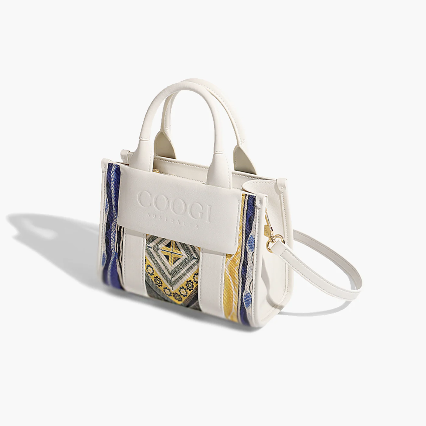 New - COOGI Hamptons Mini Tote Bag - Cream - Image 5
