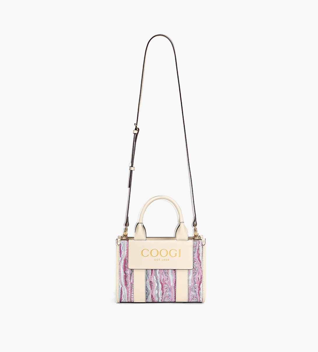 New - COOGI Hamptons Mini Tote Bag - Fuschia - Image 6
