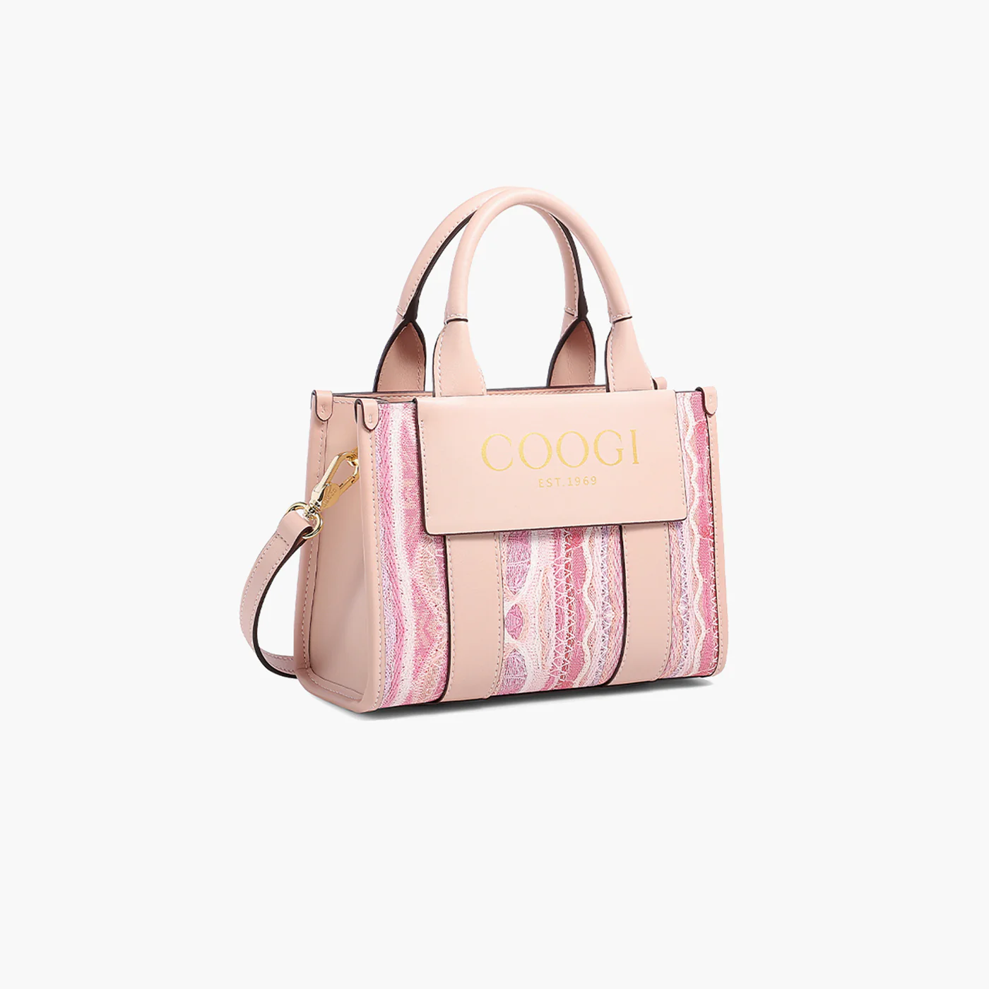 New - COOGI Hamptons Mini Tote Bag - Pink - Image 5