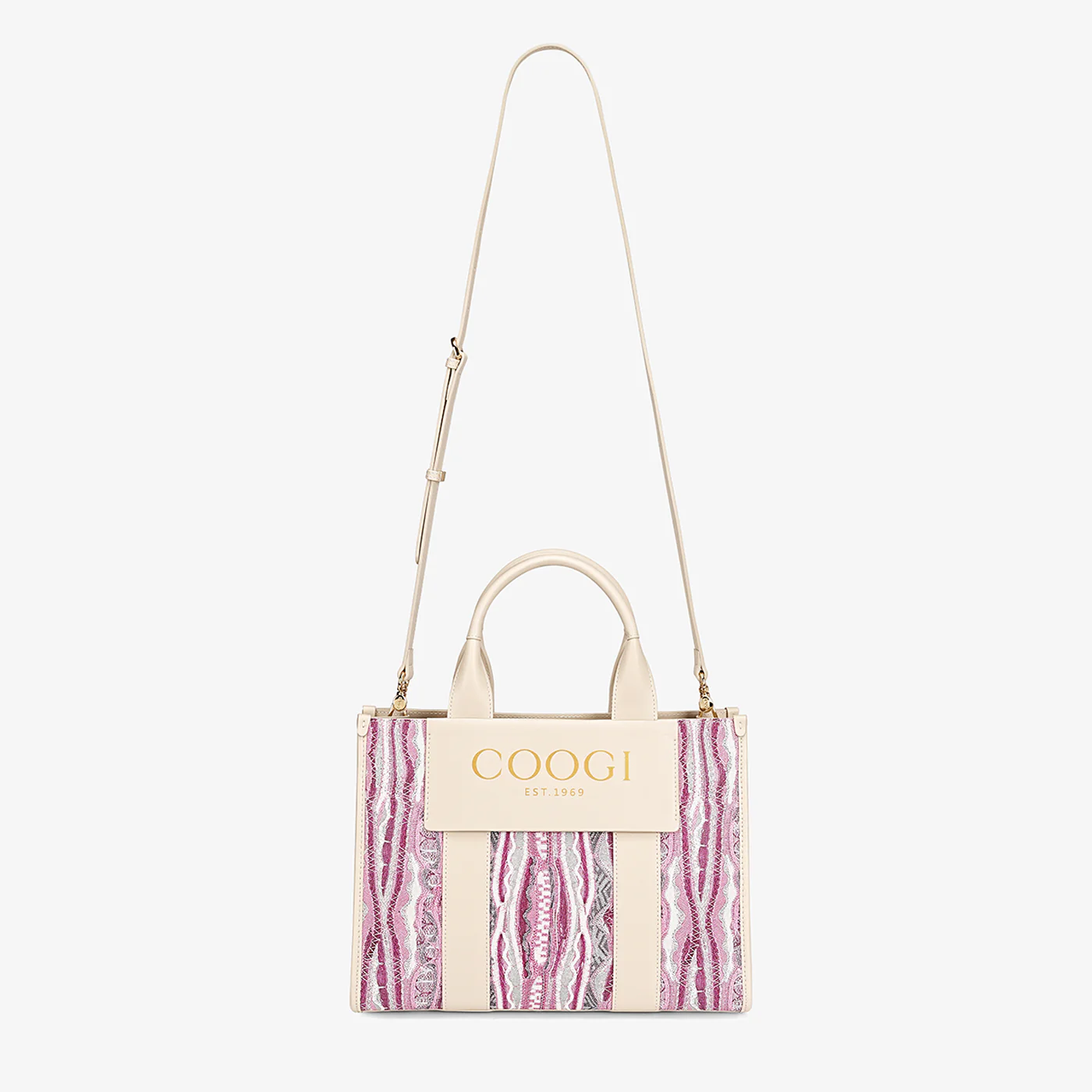 New - COOGI Hamptons Tote Bag - Fuchsia - Image 5