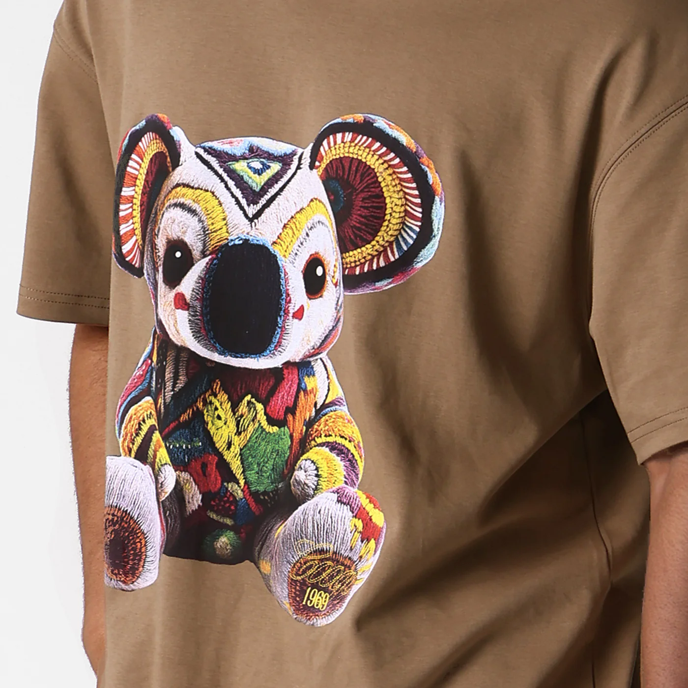 New - COOGI Koala Tee - Oversized - Brown - Image 5