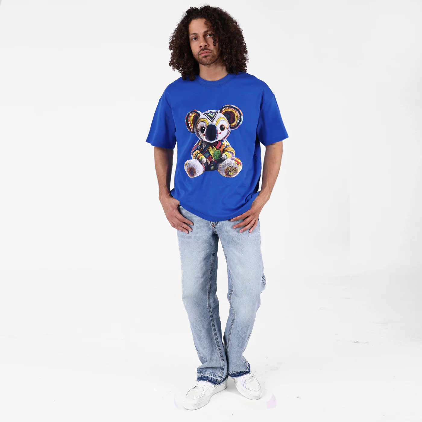 New - COOGI Koala Tee - Oversized - Royal Blue - Image 5