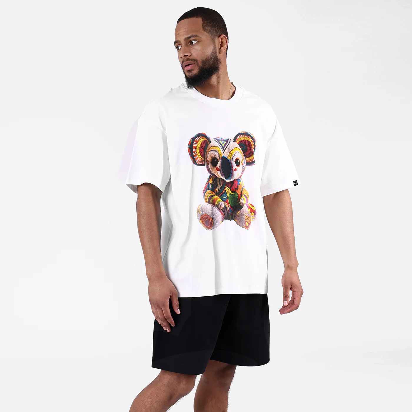 New - COOGI Koala Tee - Oversized - White - Image 3