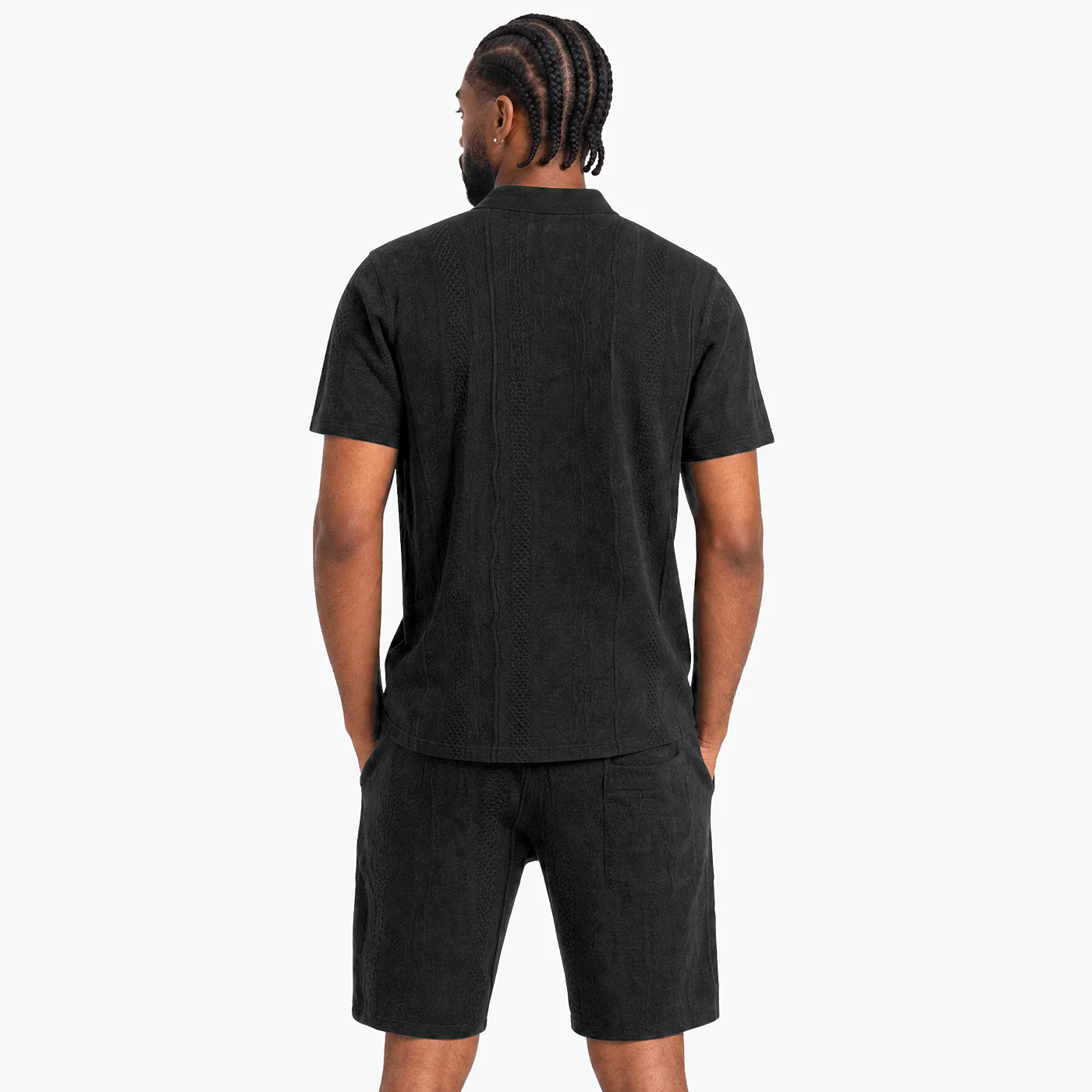 New - COOGI Light Weight Sweater Knit Blackout Shorts - Image 5