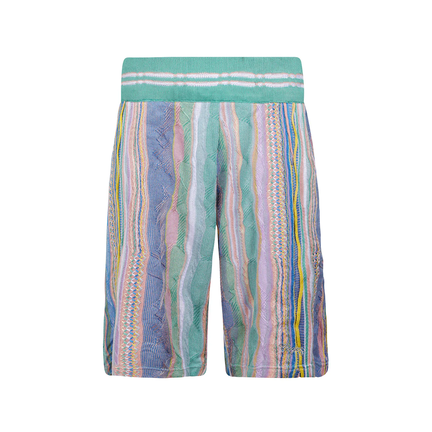 New - COOGI Light Weight Sweater Knit Shorts in Pink and Yellow