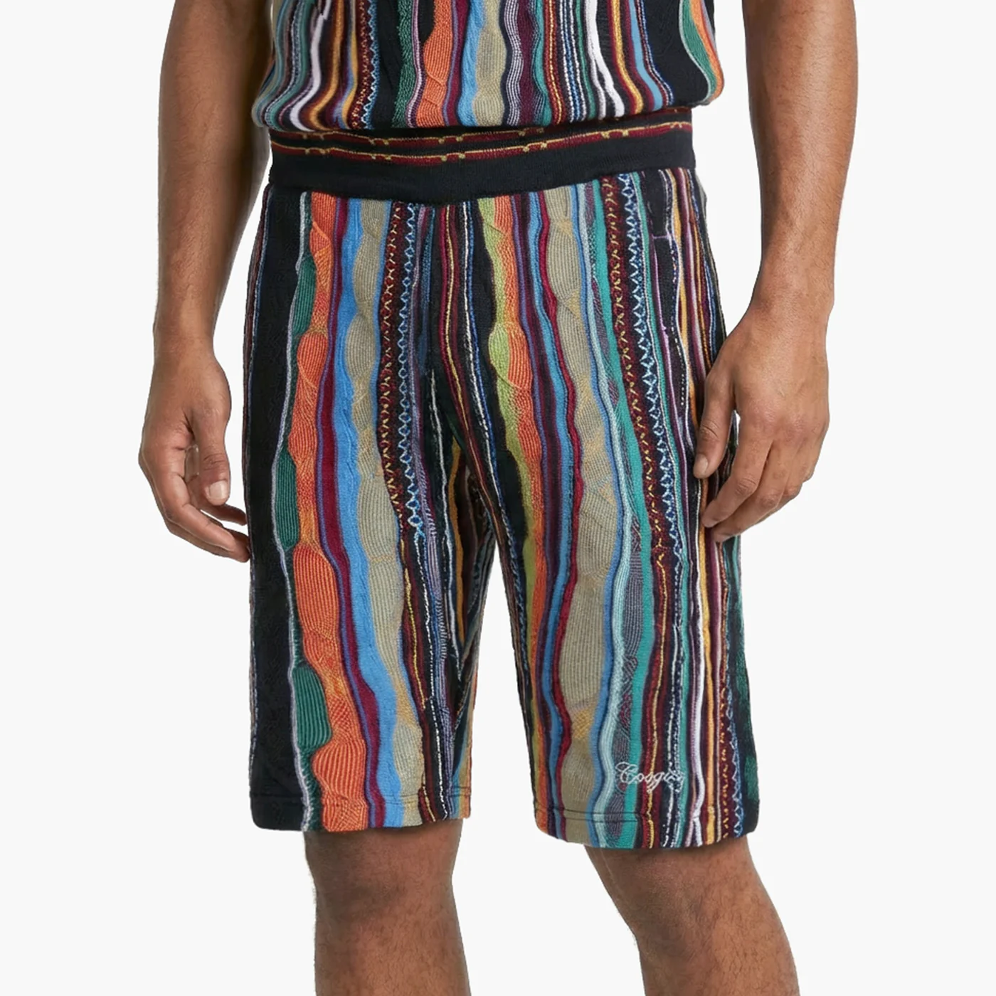 New - COOGI Los Angeles Light Weight Sweater Knit Shorts - Image 2