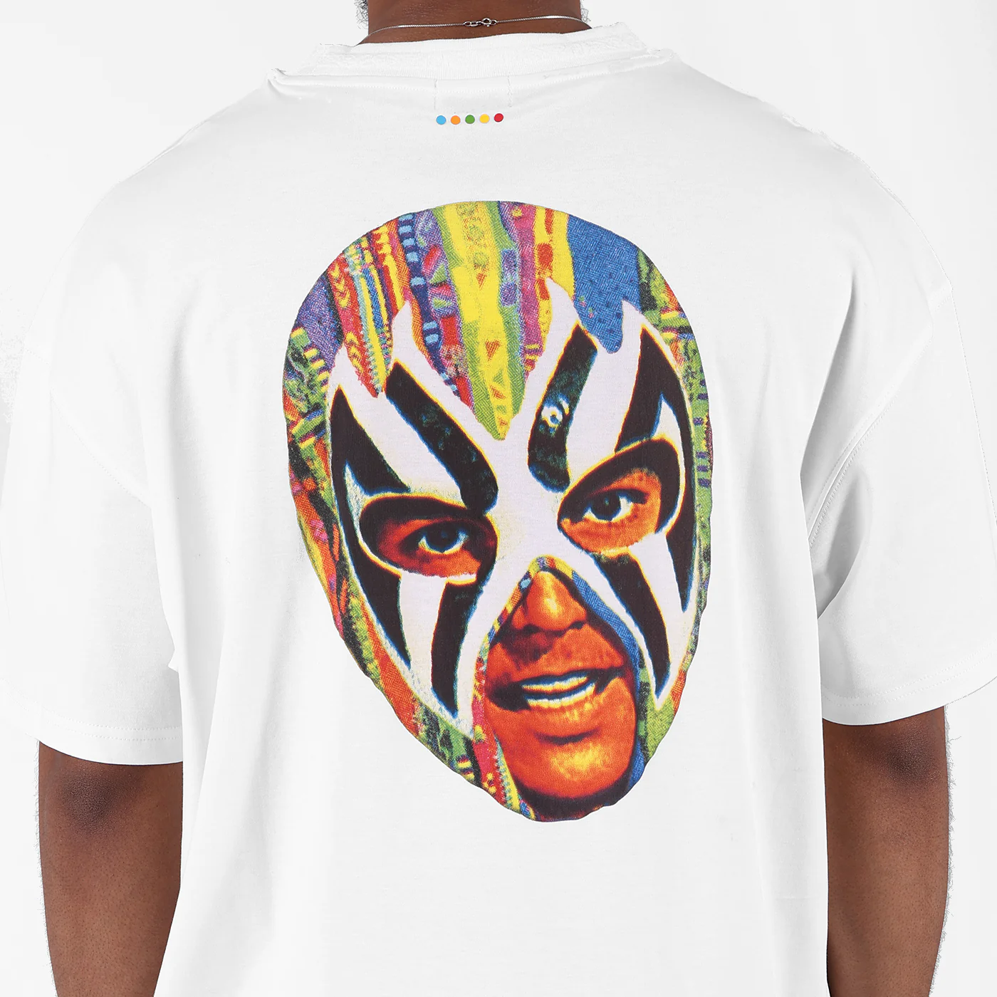 New - COOGI Mask Tee - Oversized - White - Image 4