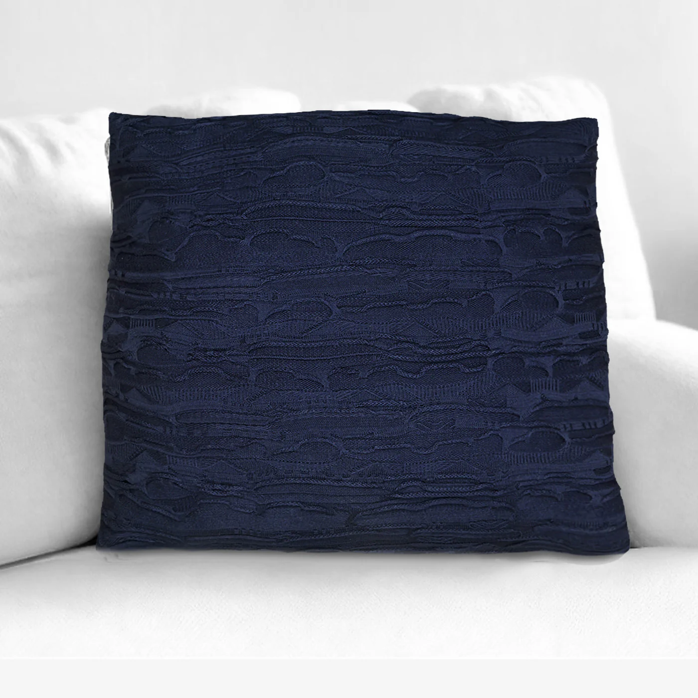 New - COOGI Navy Pillow - 18 x 18 Inch - Image 2