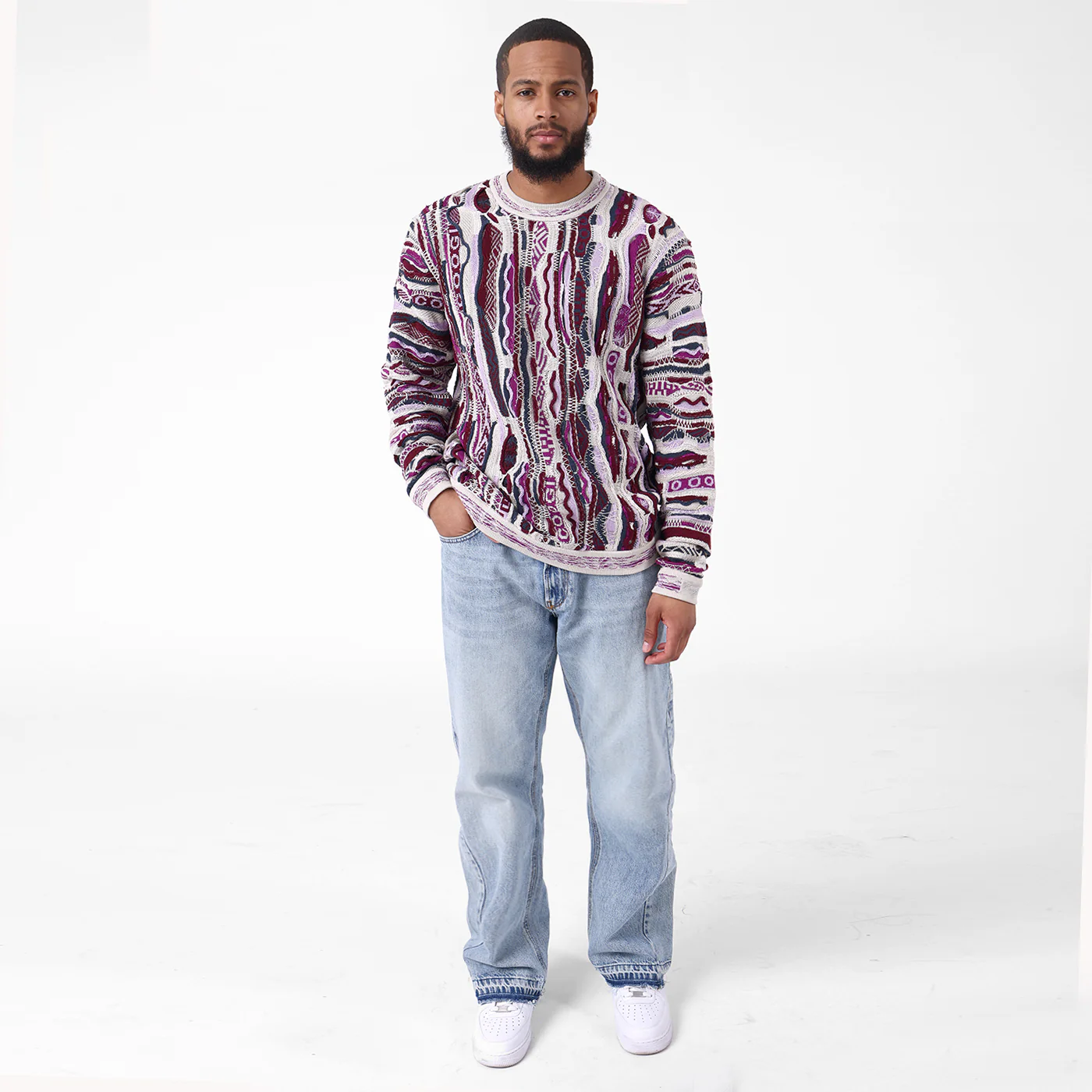 New - COOGI Pacific Maroon Crewneck - Image 4