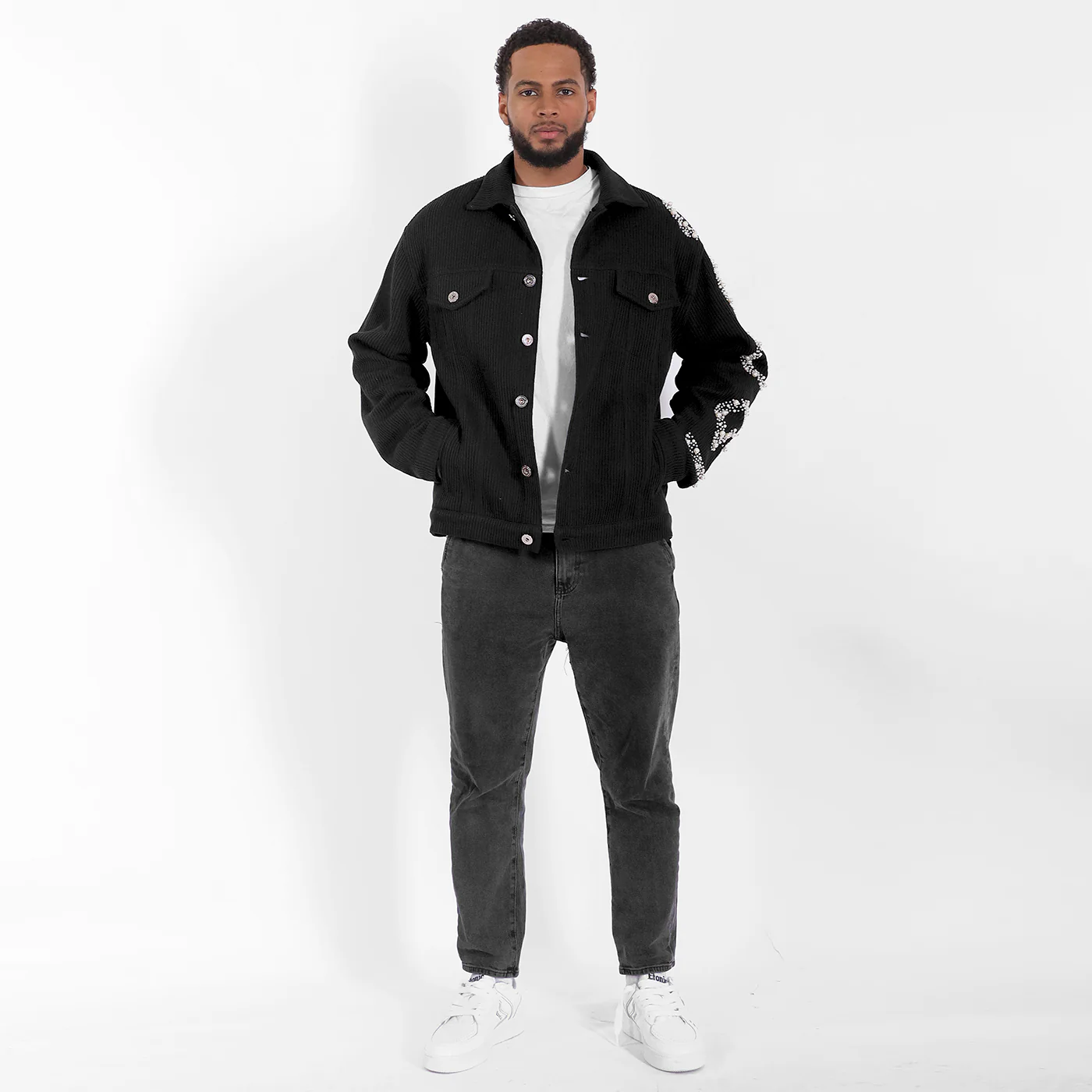 New - COOGI Knit Pearl Jacket - Image 8