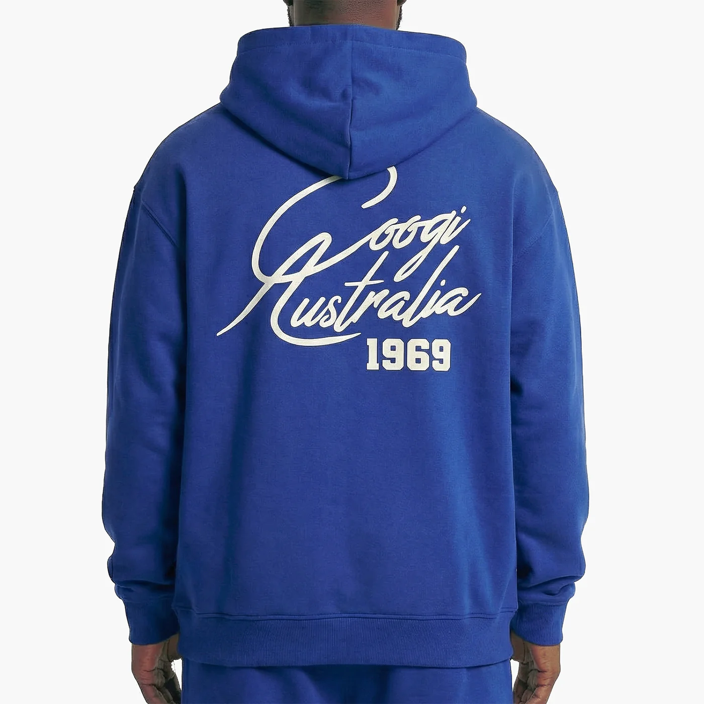 New - COOGI Script Hoody - Oversized - Royal: COOGI Crown Reserve HeavyLuxe Fleece - Image 4