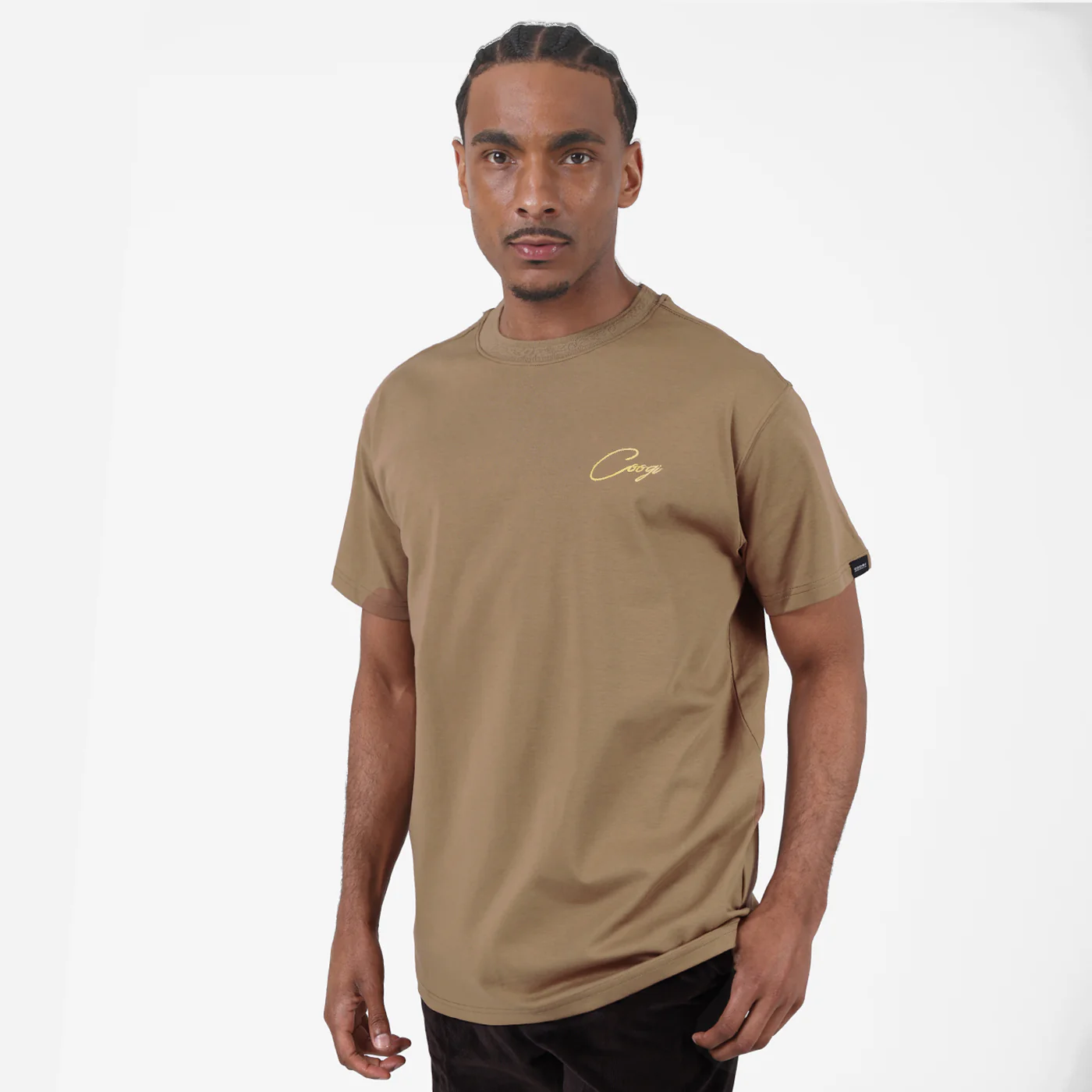 New - COOGI Script Tee - Brown - Image 3