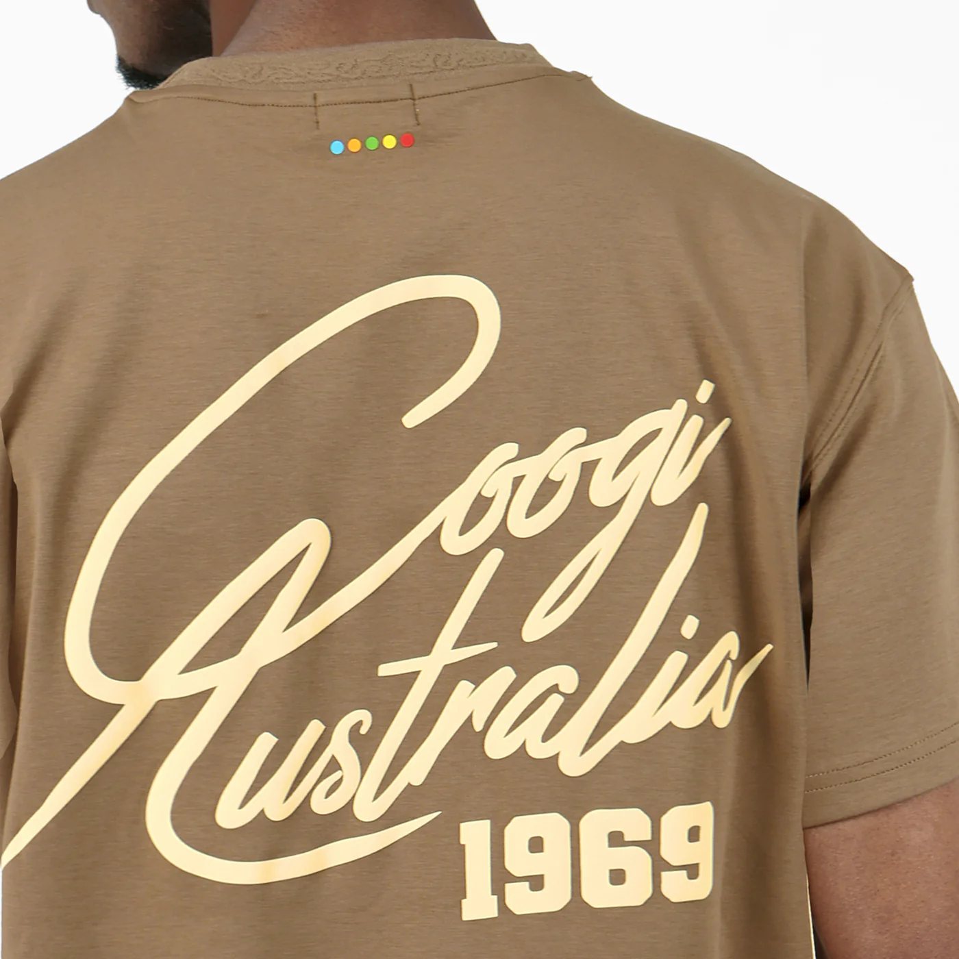 New - COOGI Script Tee - Brown - Image 4