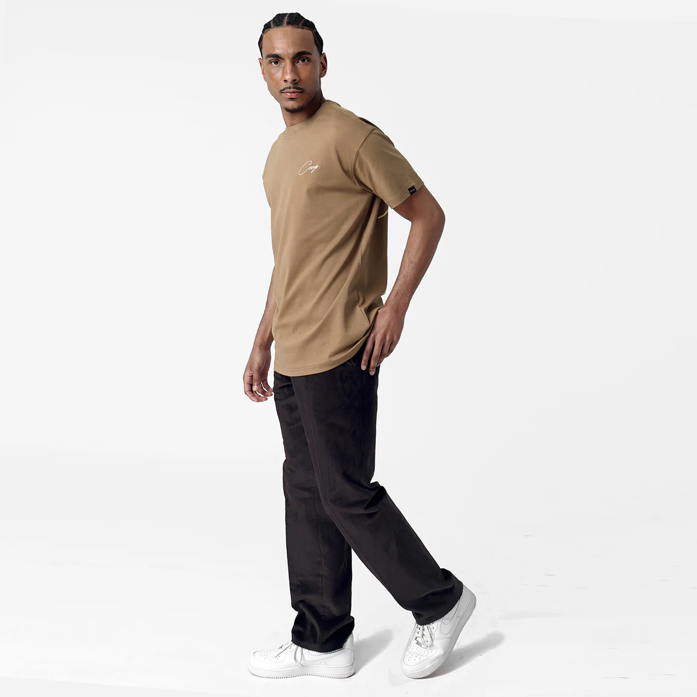 New - COOGI Script Tee - Brown - Image 6