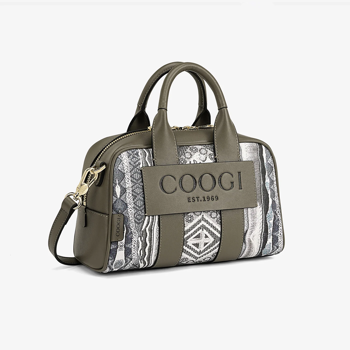 New - COOGI Siena HandBag - Olive - Image 4