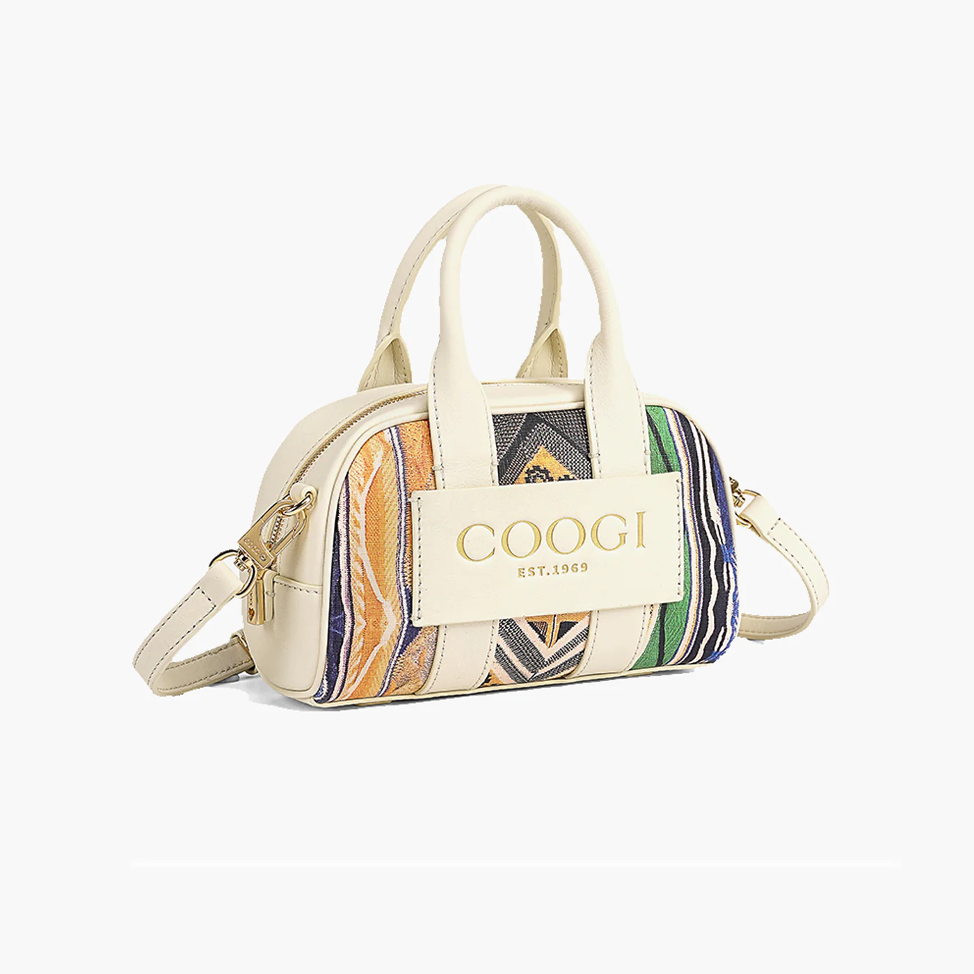 New - COOGI Siena Mini Crossbody Bag - Cream - Image 6