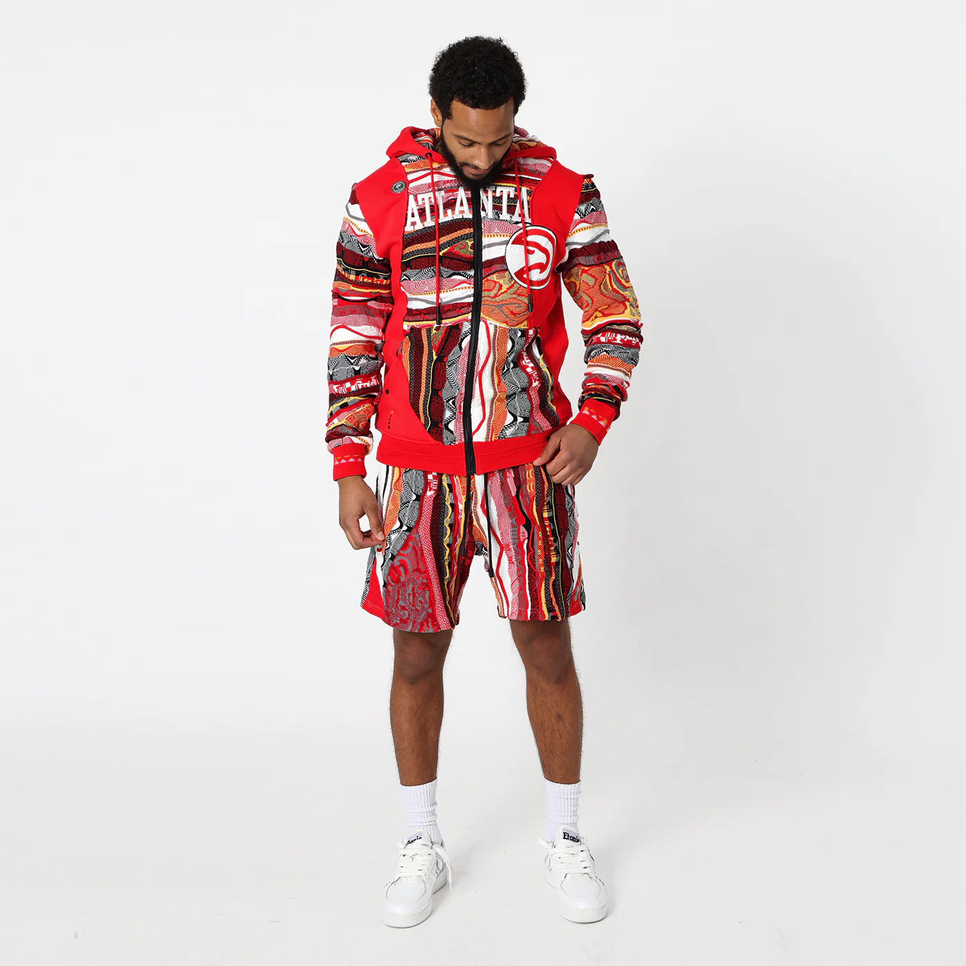 New - COOGI X NBA X Protege - Atlanta Hawks Full Zip Hoody - Image 3