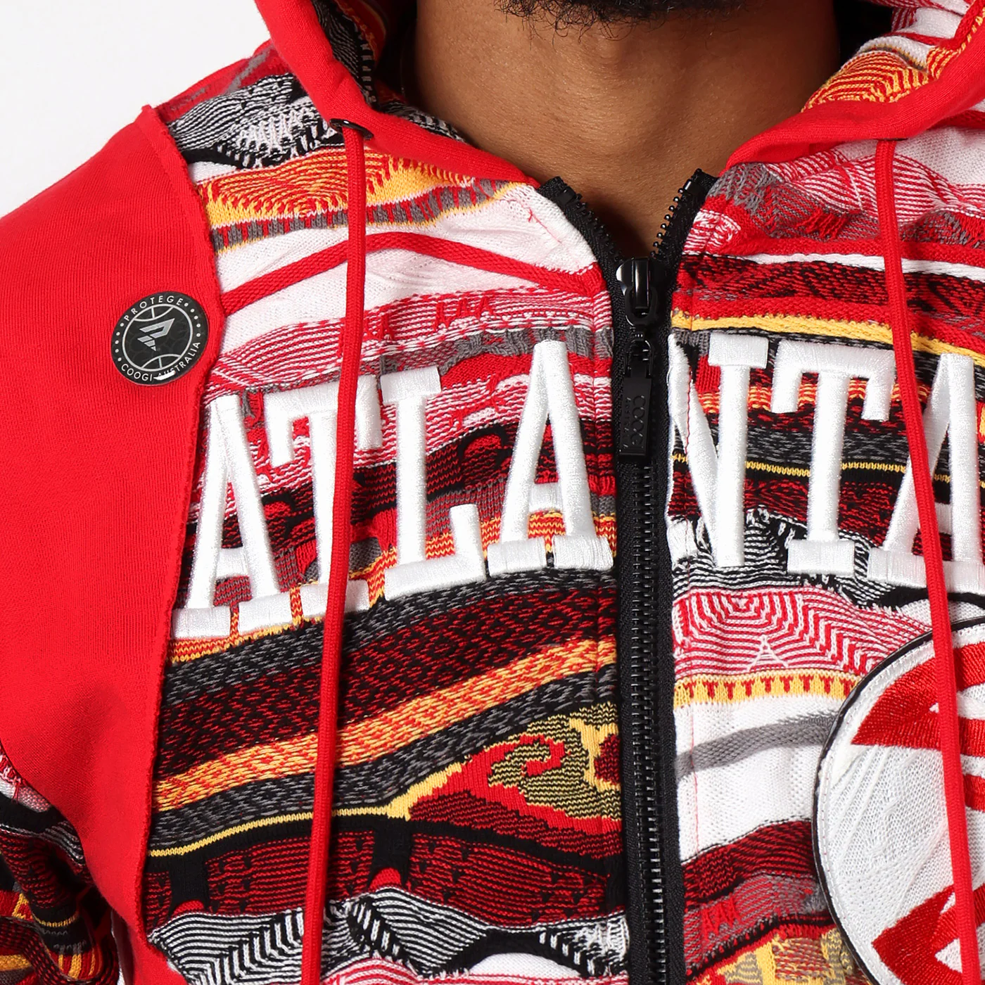 New - COOGI X NBA X Protege - Atlanta Hawks Full Zip Hoody - Image 6