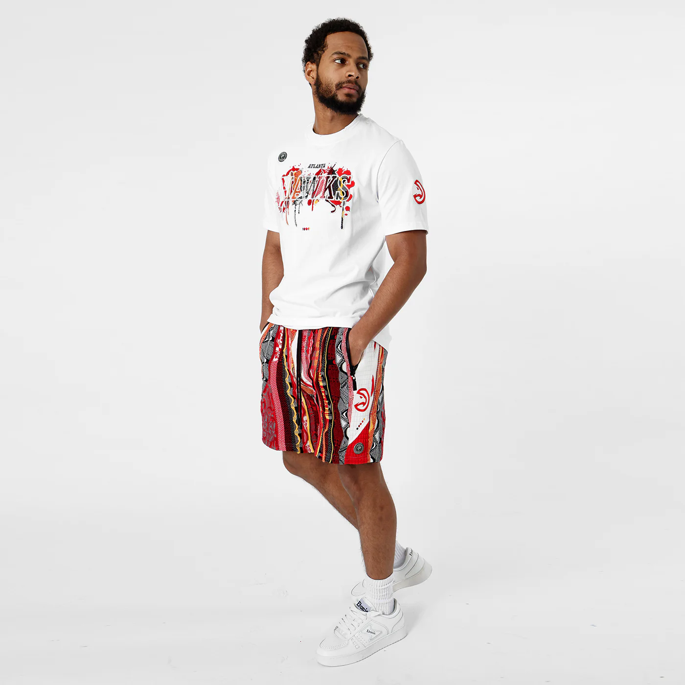 New - COOGI X NBA X Protege - Atlanta Hawks Tee - Image 3