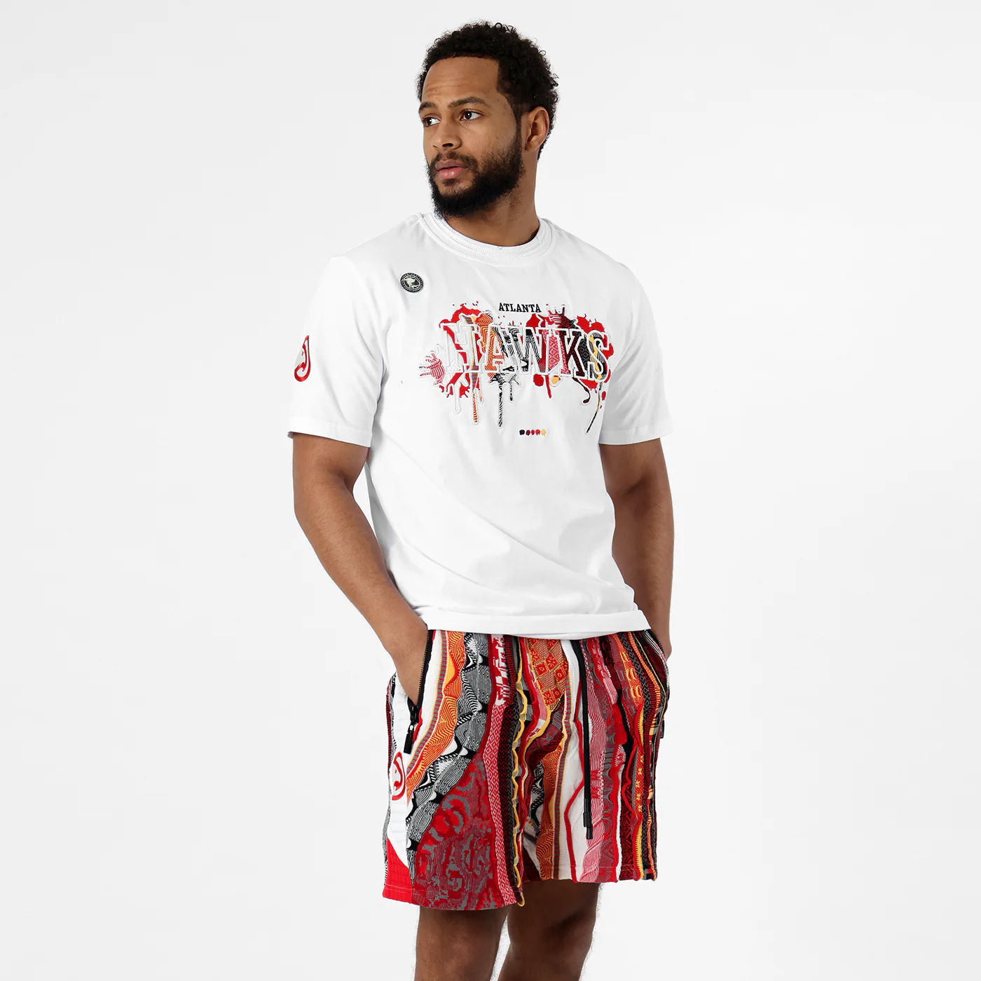 New - COOGI X NBA X Protege - Atlanta Hawks Tee - Image 5