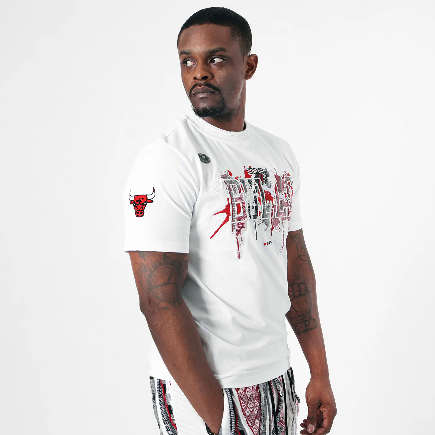 New - COOGI X NBA X Protege - Chicago Bulls Tee - Image 3