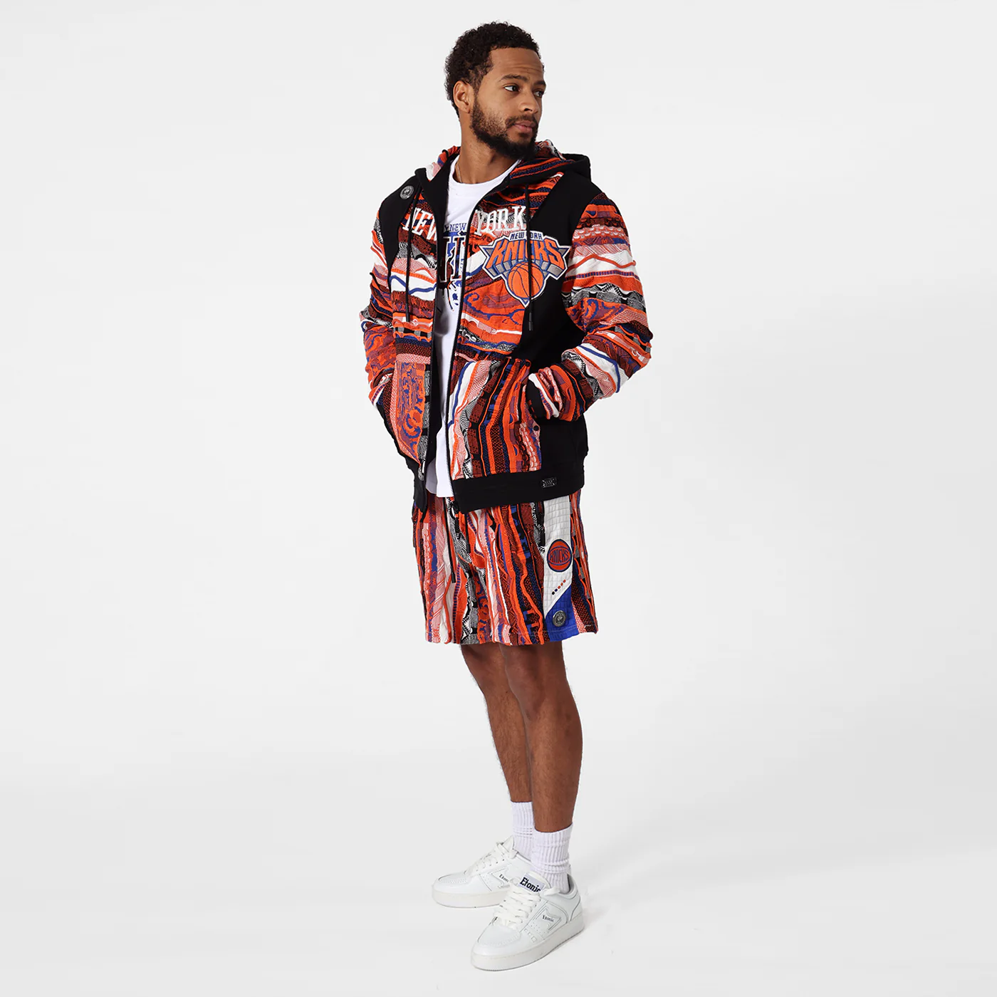 New - COOGI X NBA X Protege - Knicks Full Zip Hoody - Image 3