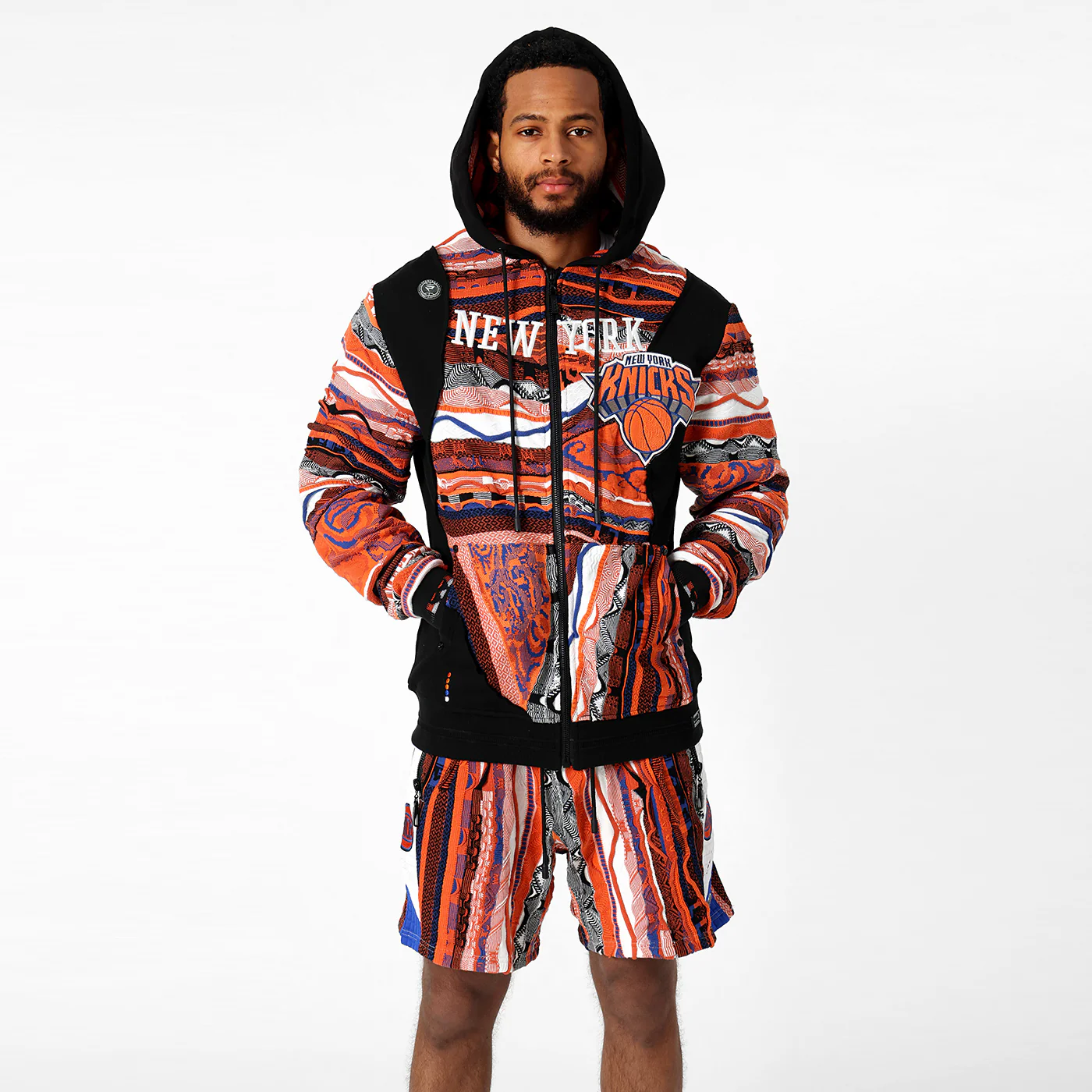 New - COOGI X NBA X Protege - Knicks Full Zip Hoody - Image 6