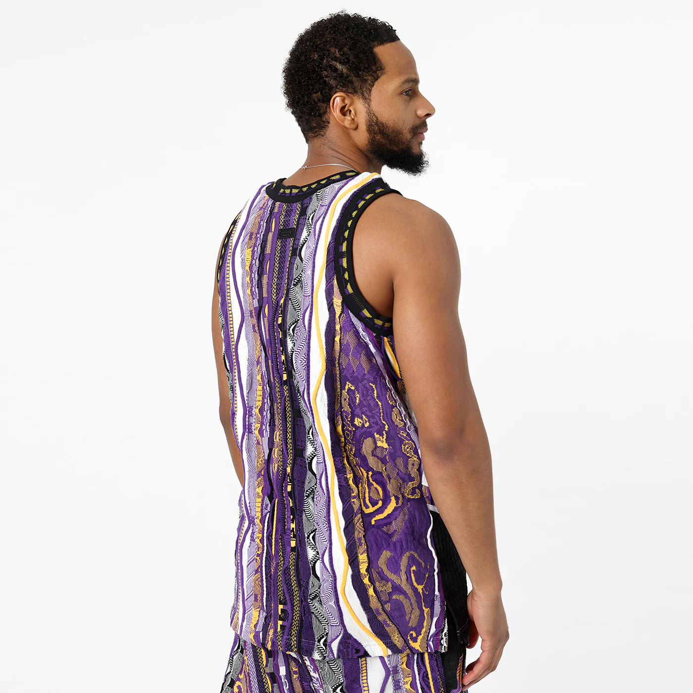 New - COOGI X NBA X Protege - Lakers Sweater Vest - Image 4