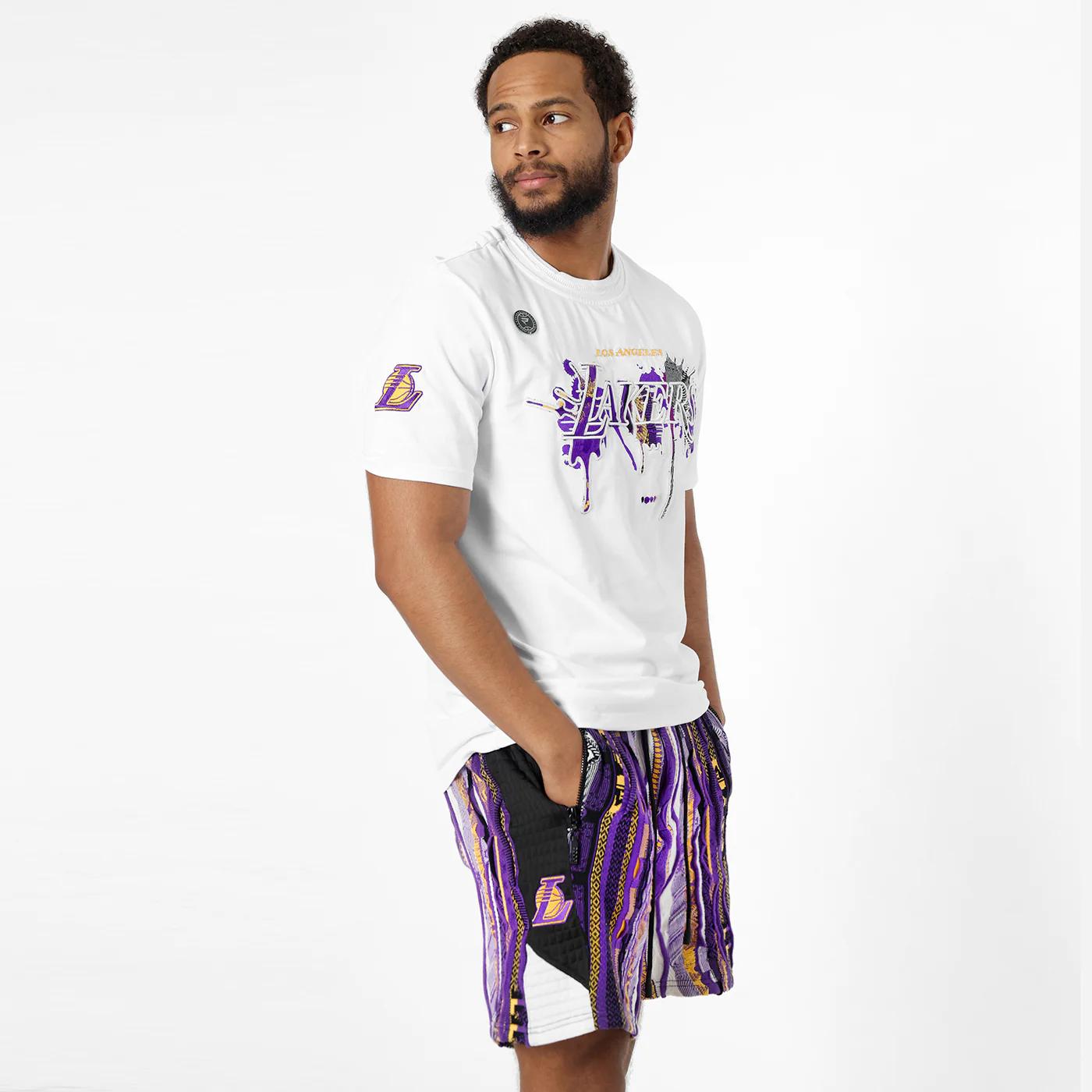New - COOGI X NBA X Protege - Lakers Tee - Image 3