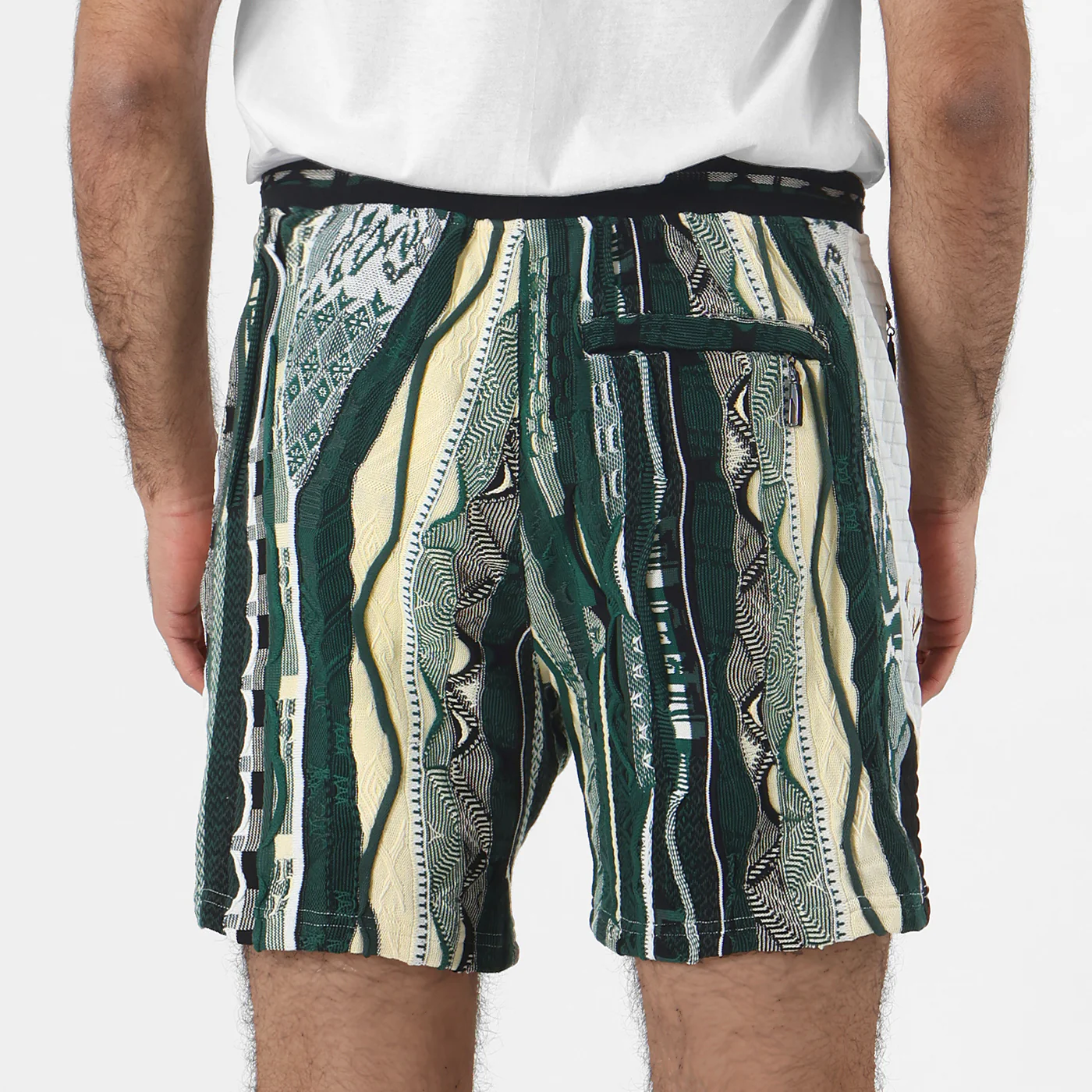 New - COOGI X NBA X Protege - Milwaukee Bucks Sweater Knit Basketball Shorts - Image 4