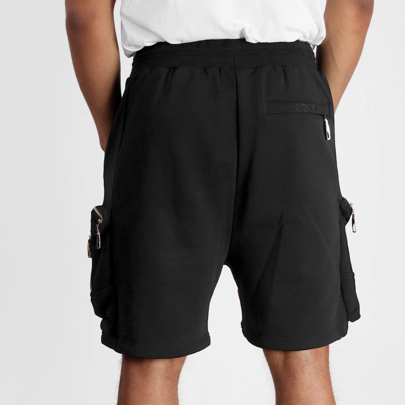 Sweater Pieced Fleece Shorts - OG Noir - Image 6